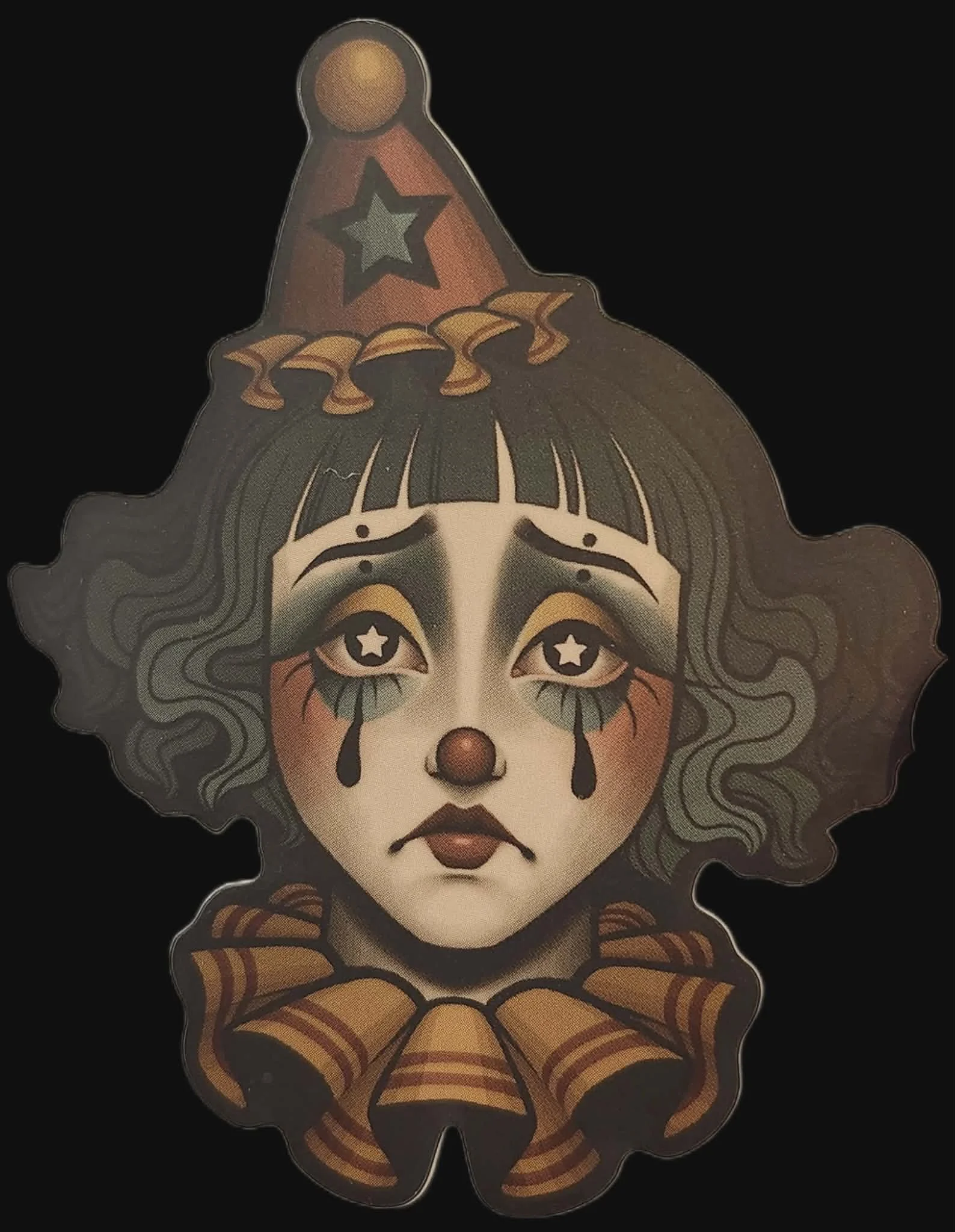 Clown Girl Stickers, by Tattooed Mannequin
