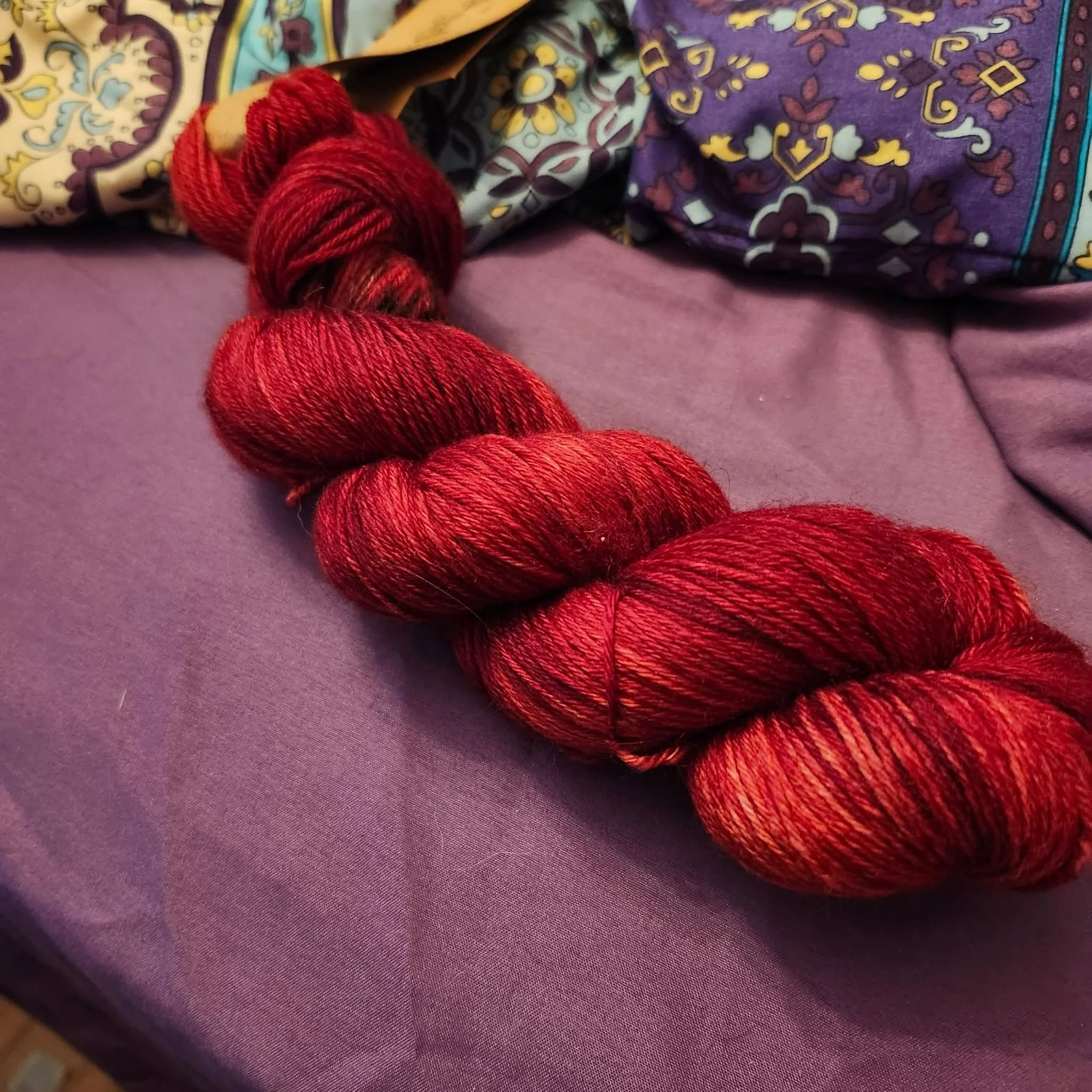 3.5oz, 420yd, 100% Merino Wool, Yarn Bee, Taeolin's Artifacts