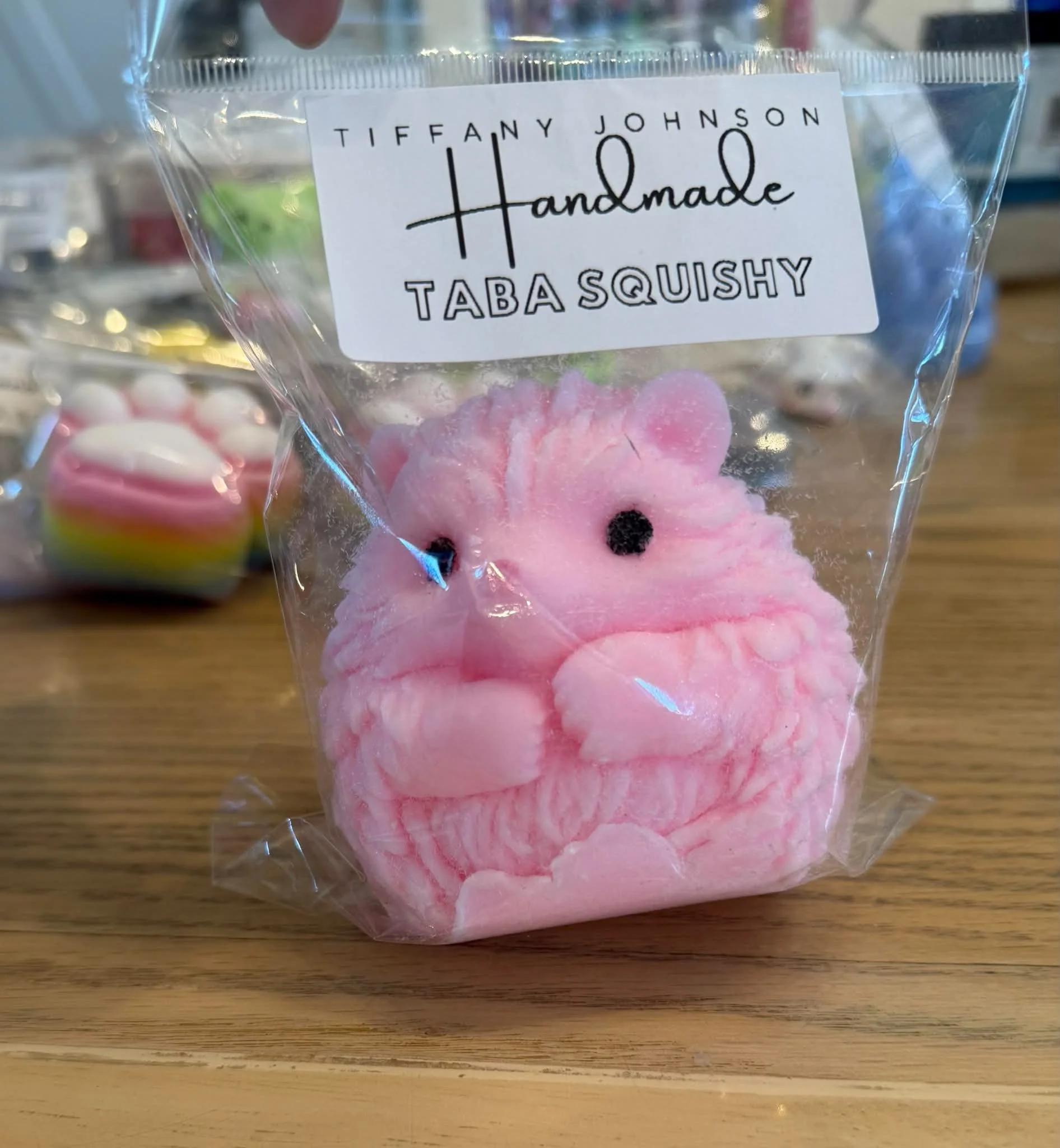 Taba Squishy, Hedehog by Tiffany Johnson Handmade