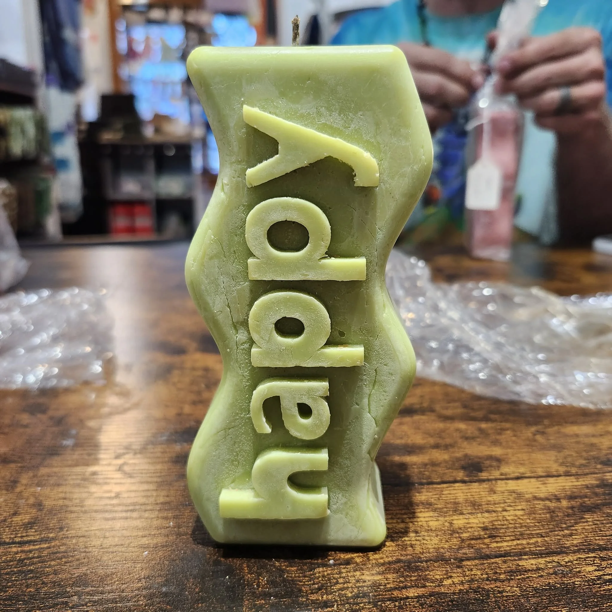 Happy, Key Lime Pie Scented Candle by Smell Ya Later