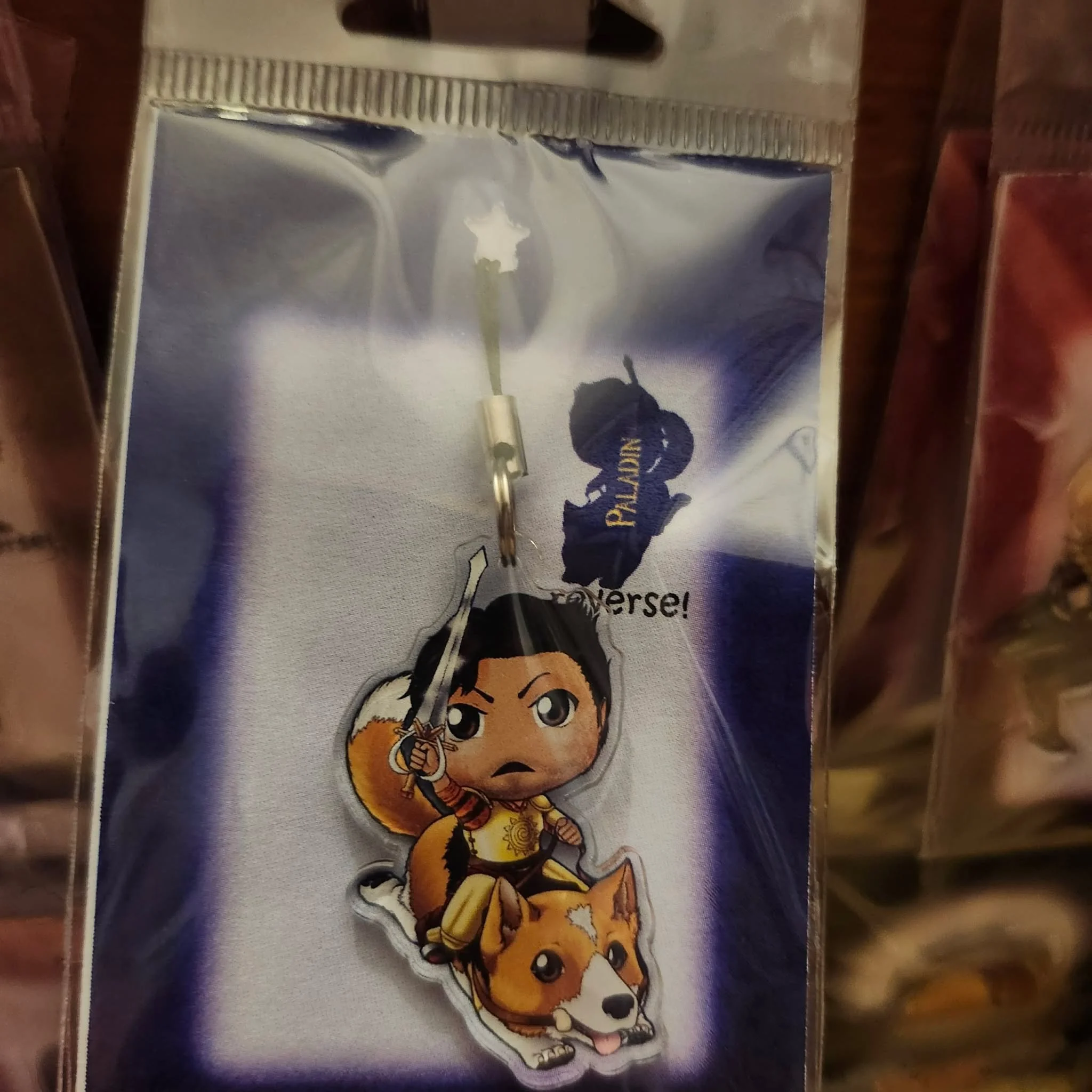 Paladin Phone Charm by Lionheart Art and Designs
