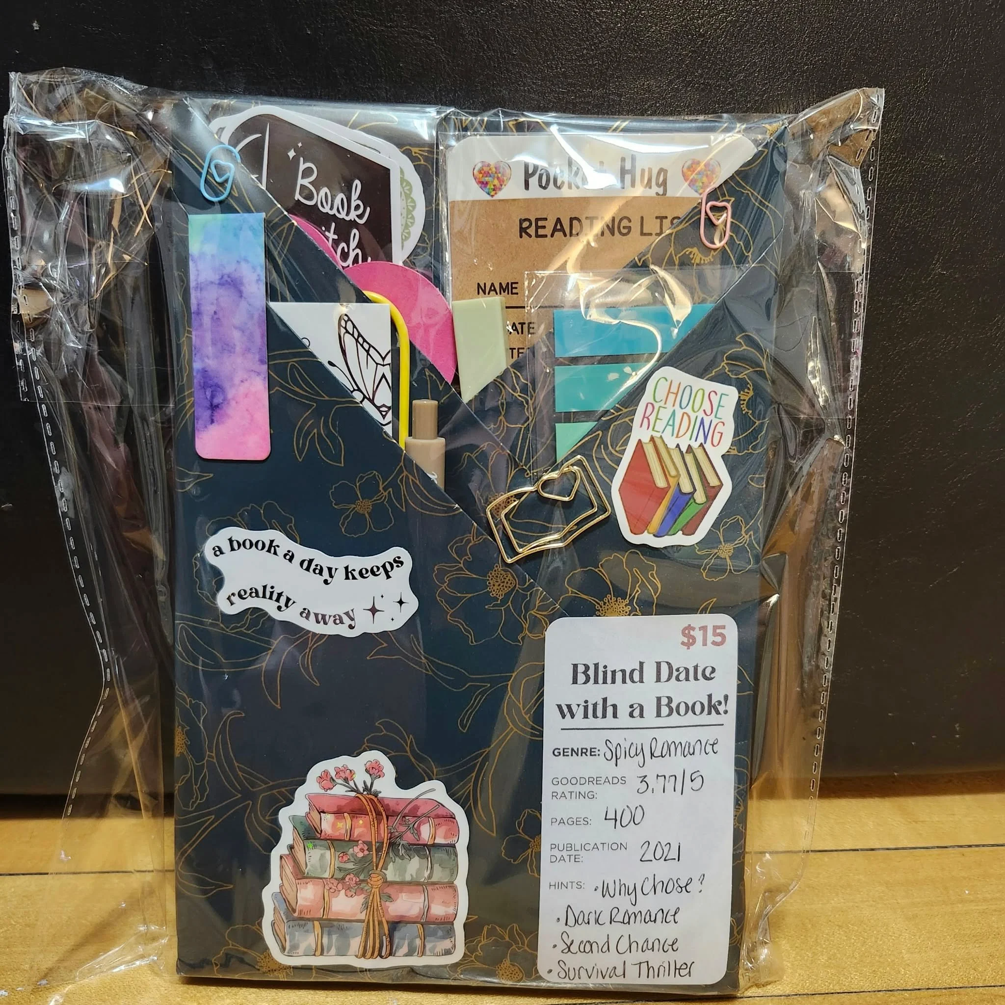 Blind Date With A Book, Spicy Romance, From Krystina