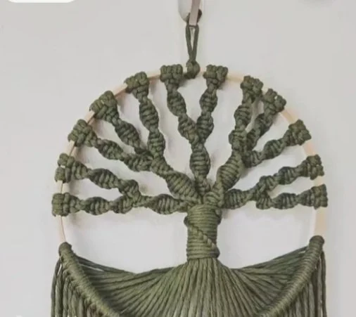 Make a Tree of Life. Macrame Lesson with Michelle, November 10th 6PM-7:30PM