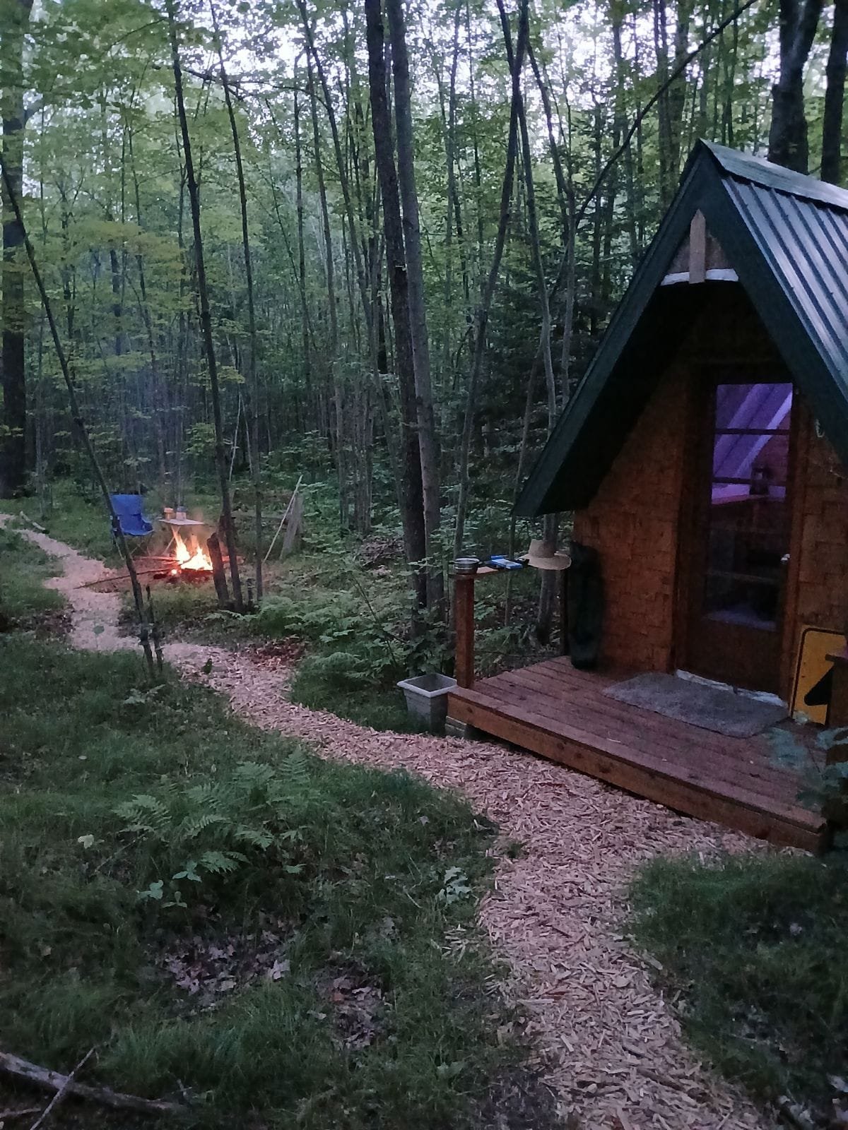 Rustic Cabin and Tent Camping with The Wellness Retreat