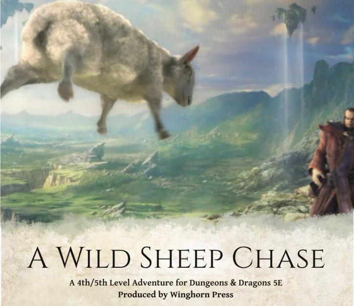 The Wild Sheep Chase, Kids (Ages 10-14) D&amp;D One Shot, June 27th 2026 9:30AM-12:30PM