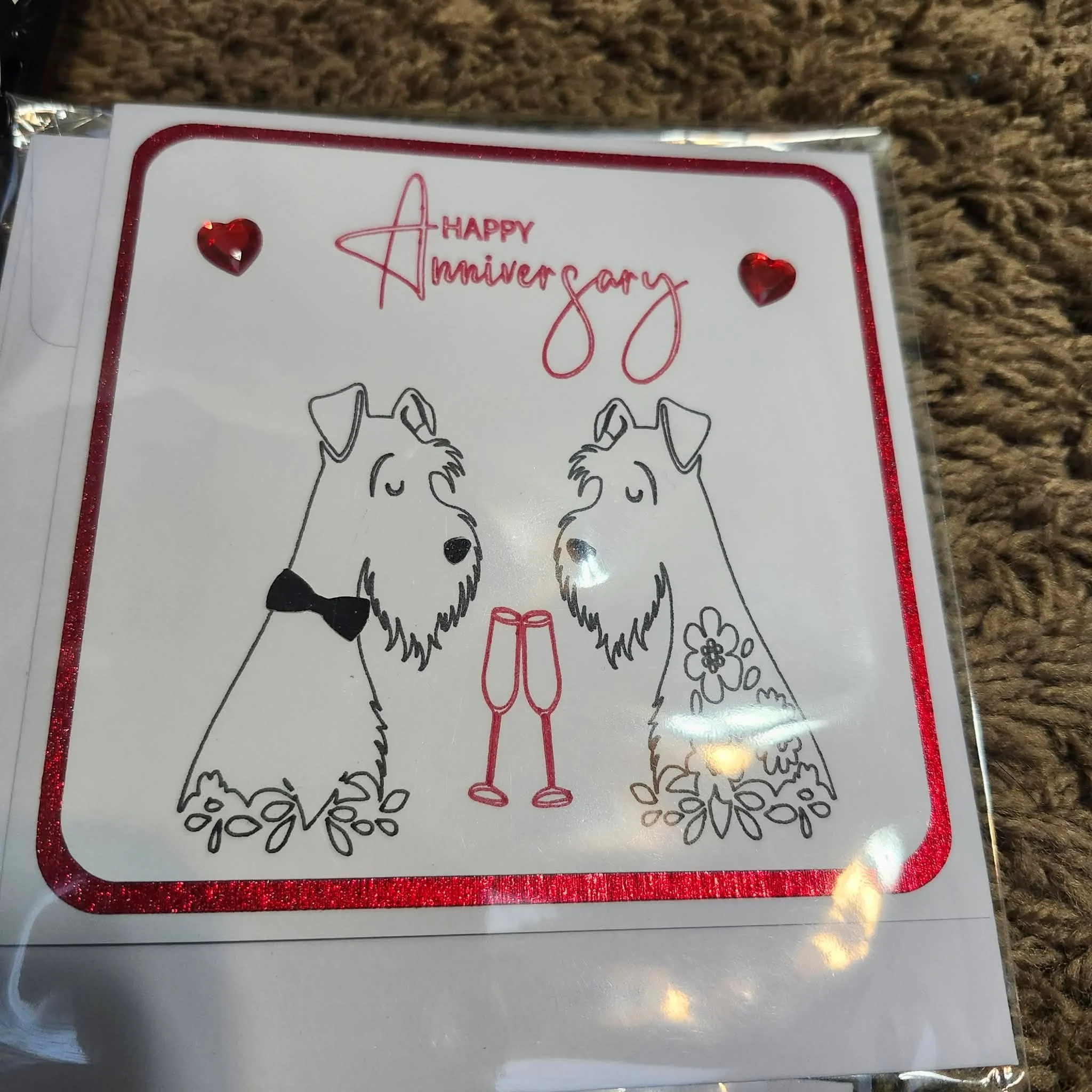 Happy Anniversary Card by Pawsitive Inspirations