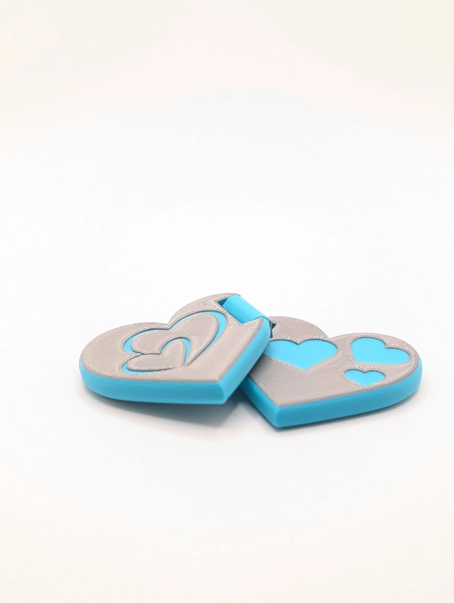 Flip Slide Heart by JT Printed Layers LLC