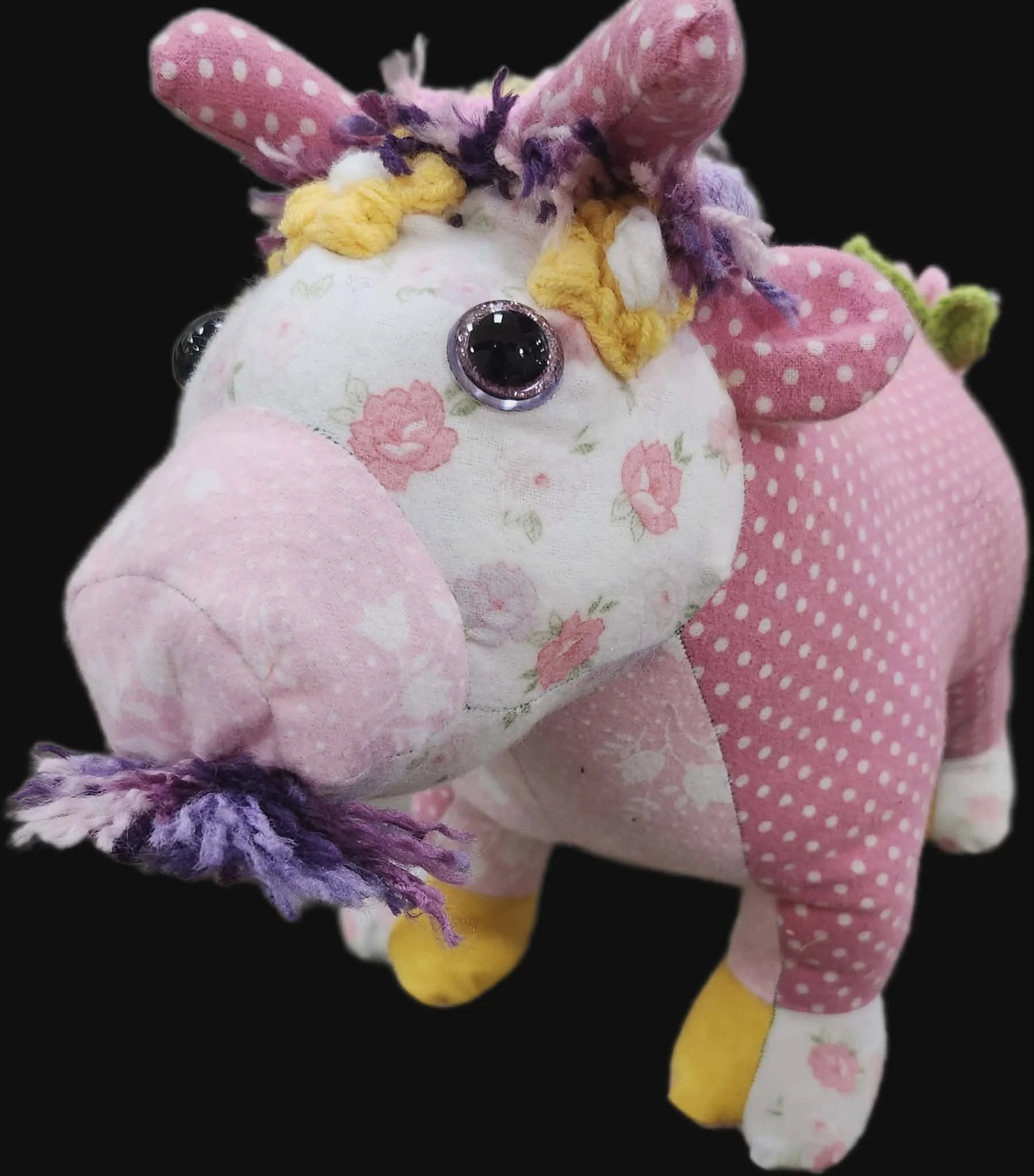 Cow Stuffie by Eowyn