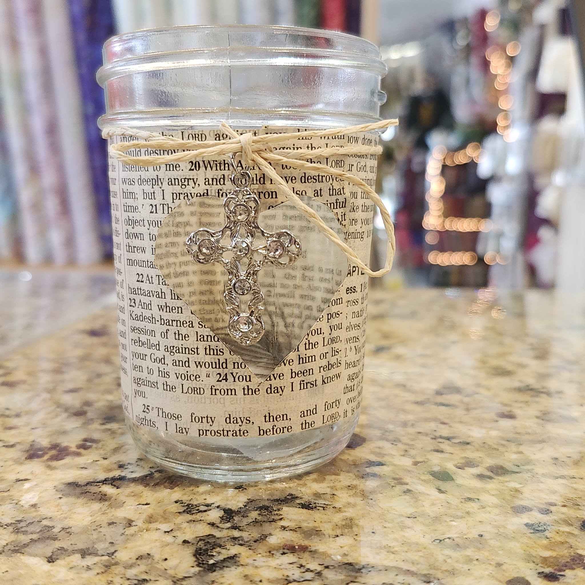 Tea Light Candle Holder by The Fox Witch Who Reads Everything