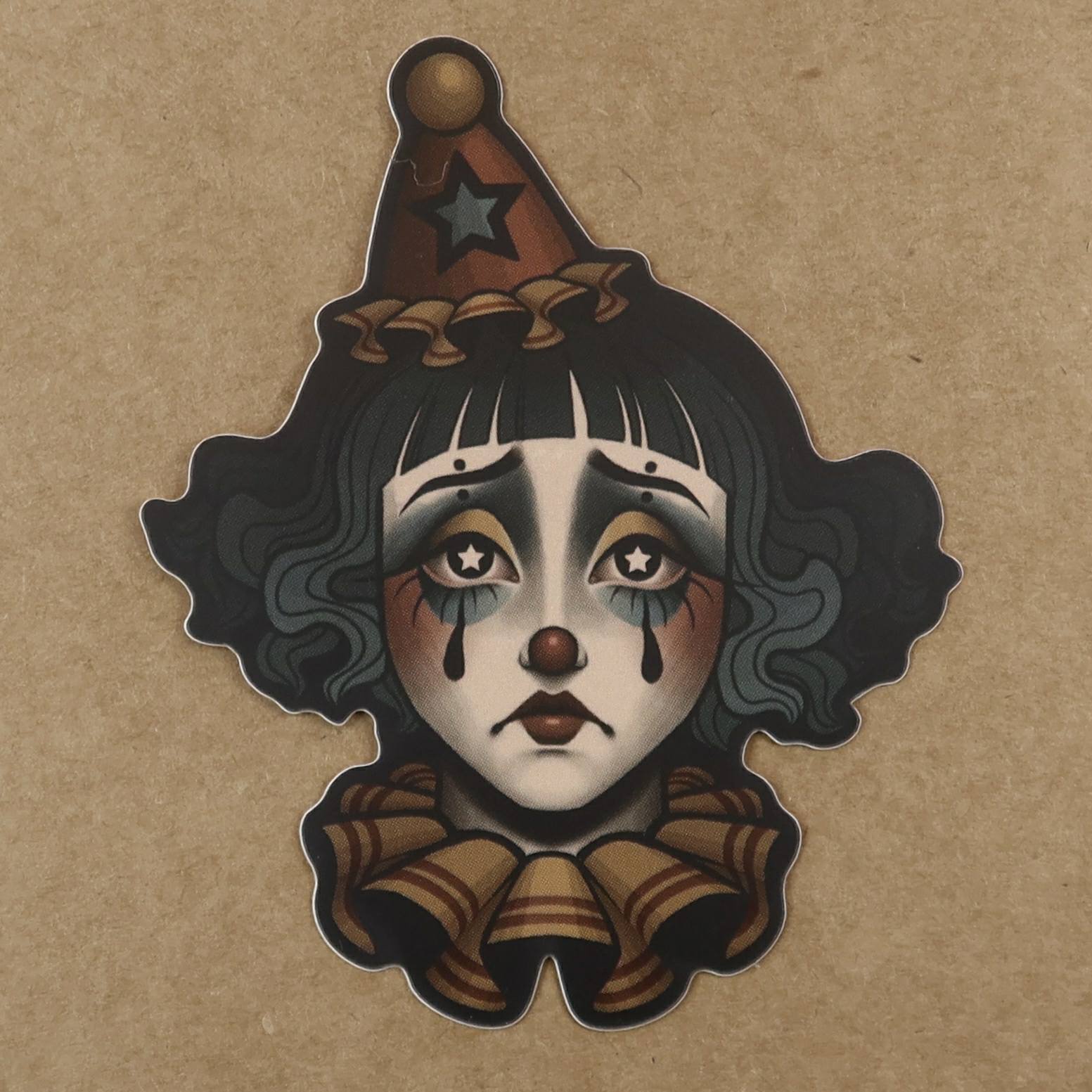 3 x 3inch Vinyl Waterproof Weatherproof Dishwasher Safe stickers by Tattooed Mannequin