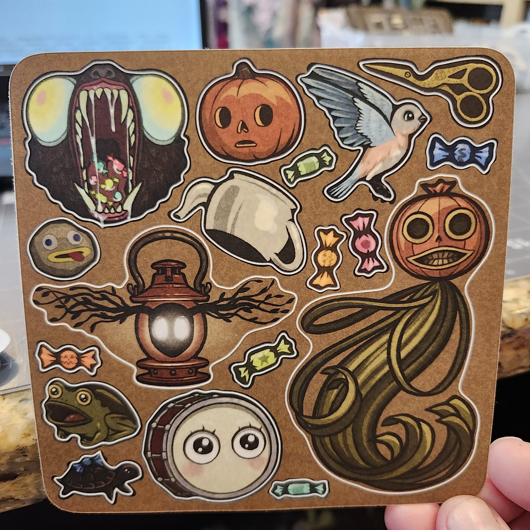 Garden Mini Stickers by Tatooed Manequin