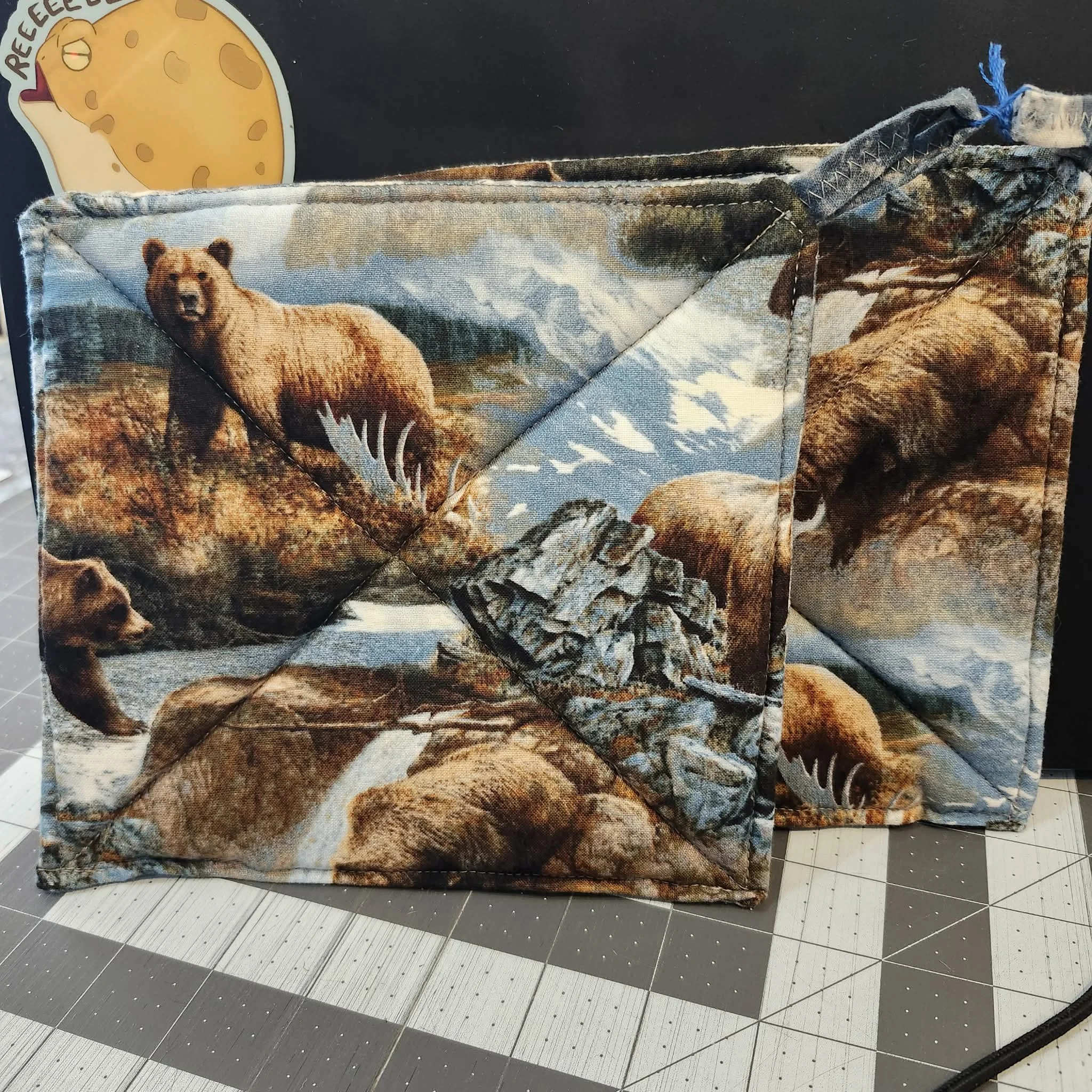 Bear Pot Holders by Aundrea