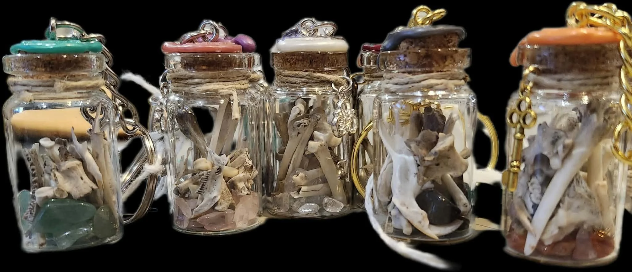 Bone Key Chains by Fab's Trinkets