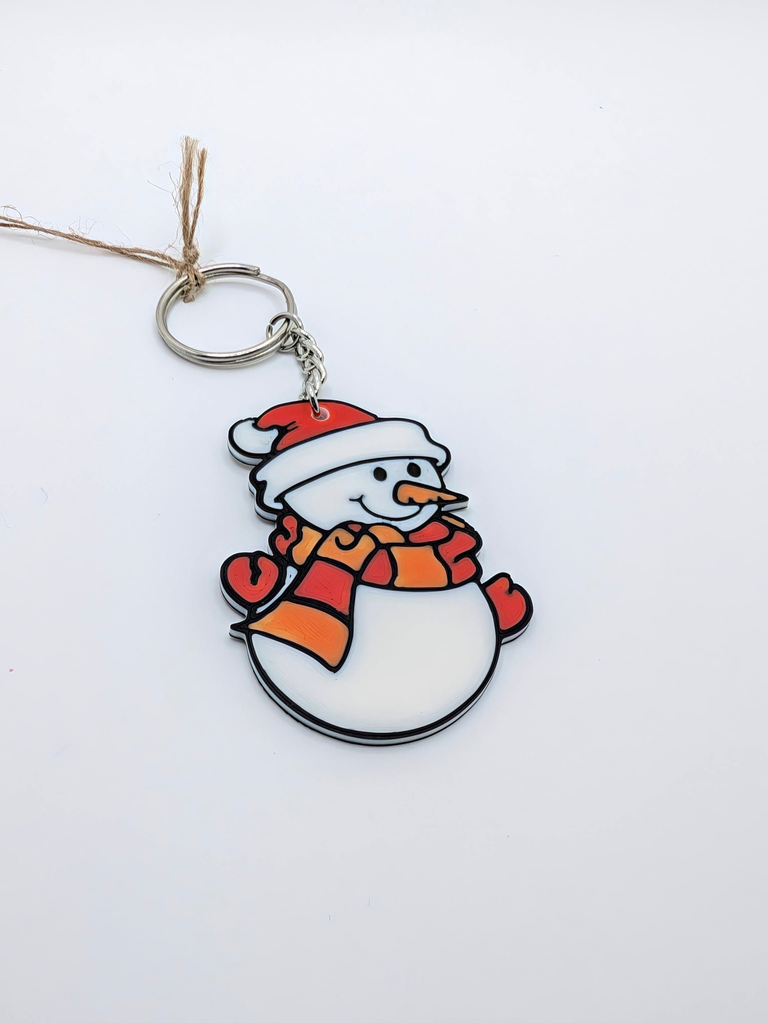 Snowman Key Chain by JT Printed Layers LLC