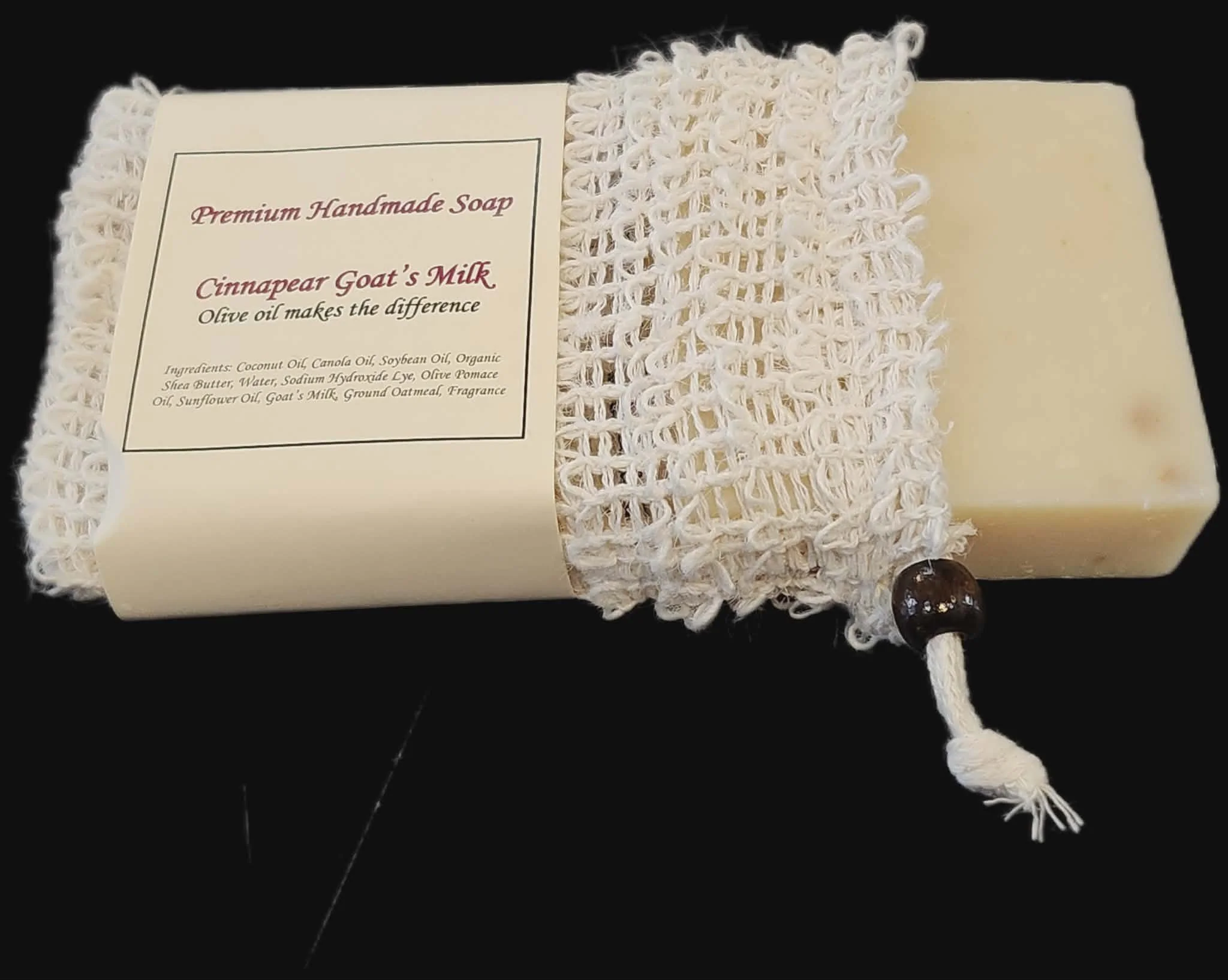 Cinnapear Goat's Milk Soap, by Winterstar Self Care