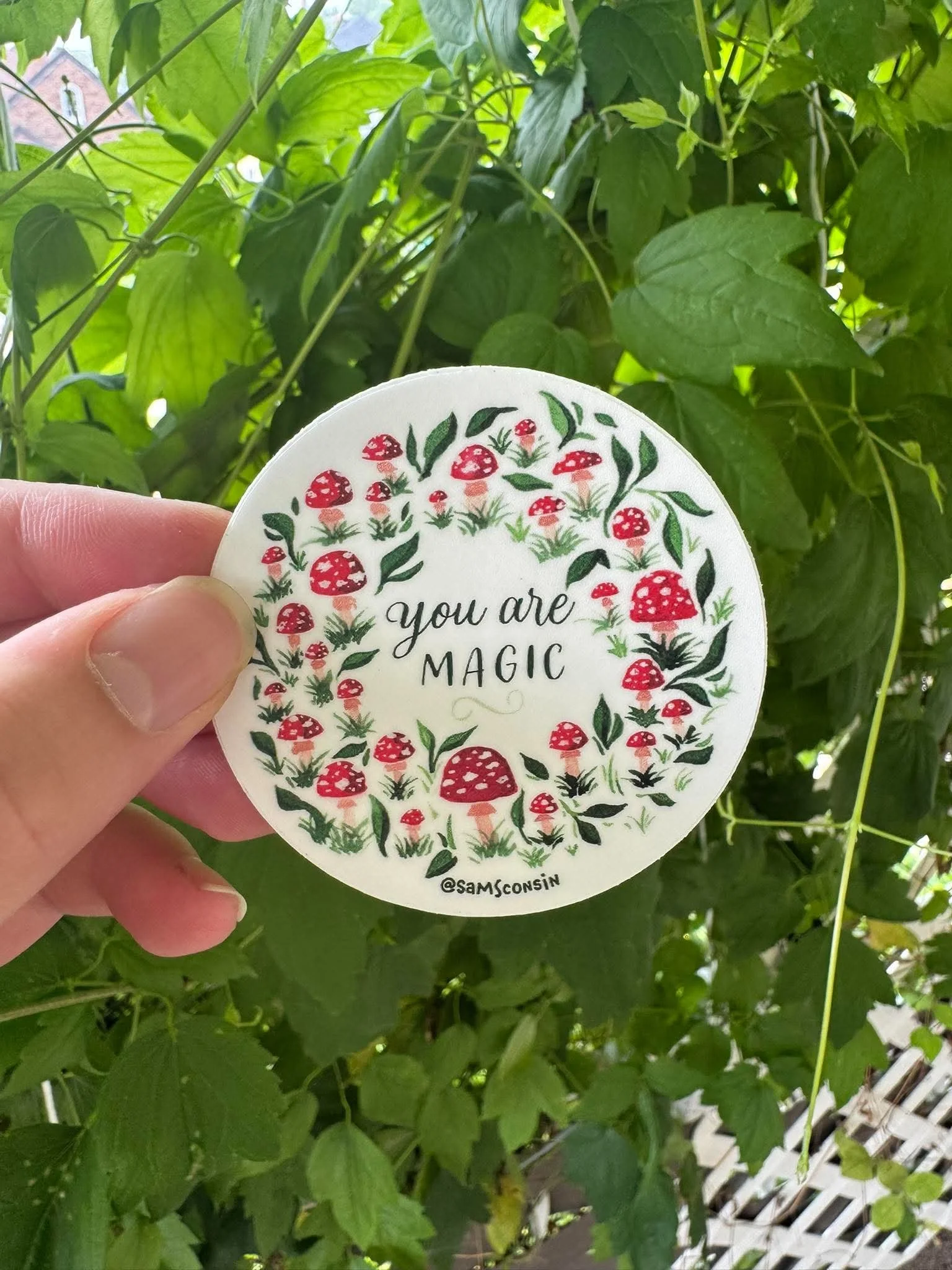 You are Magic , Sticker Decal by SamSconsin
