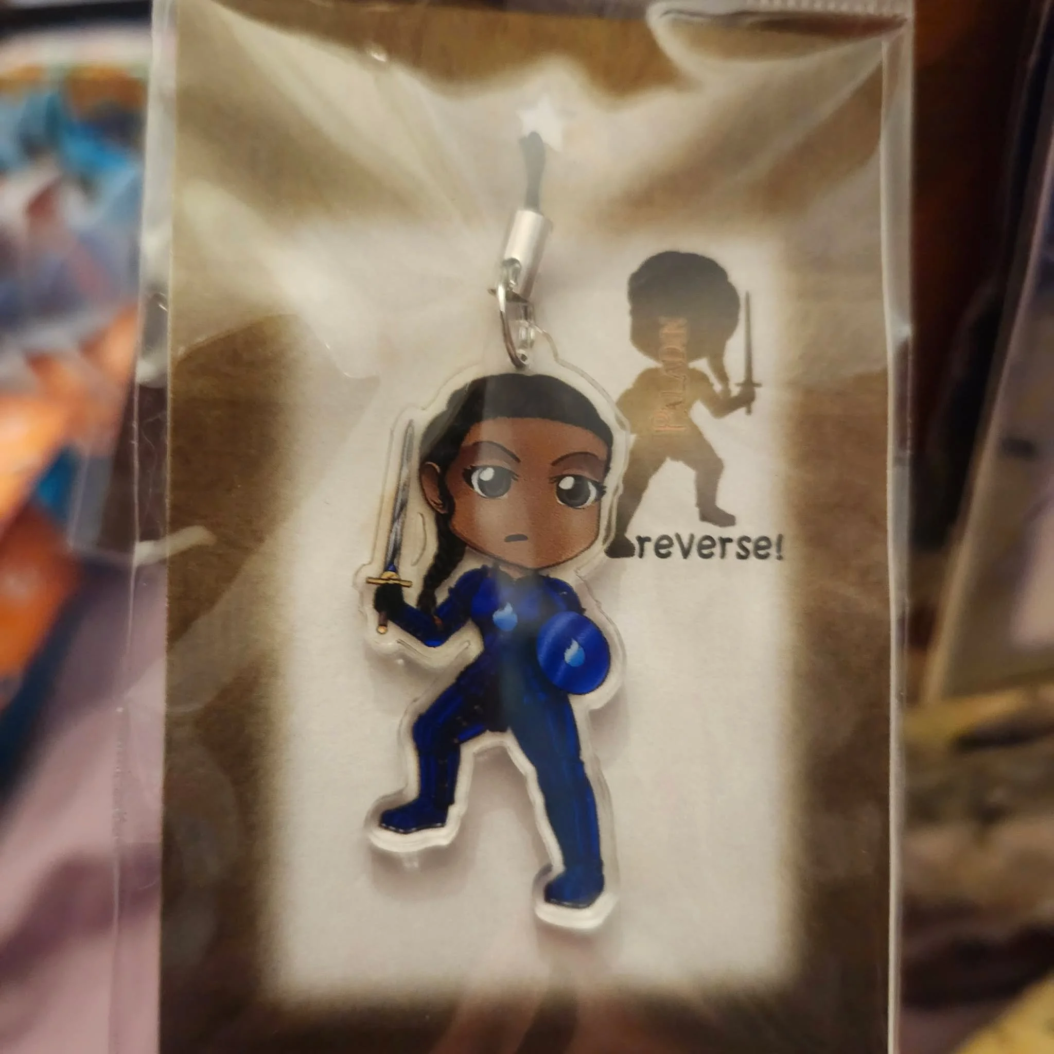 Paladin Phone Charm by Lionheart Art and Designs