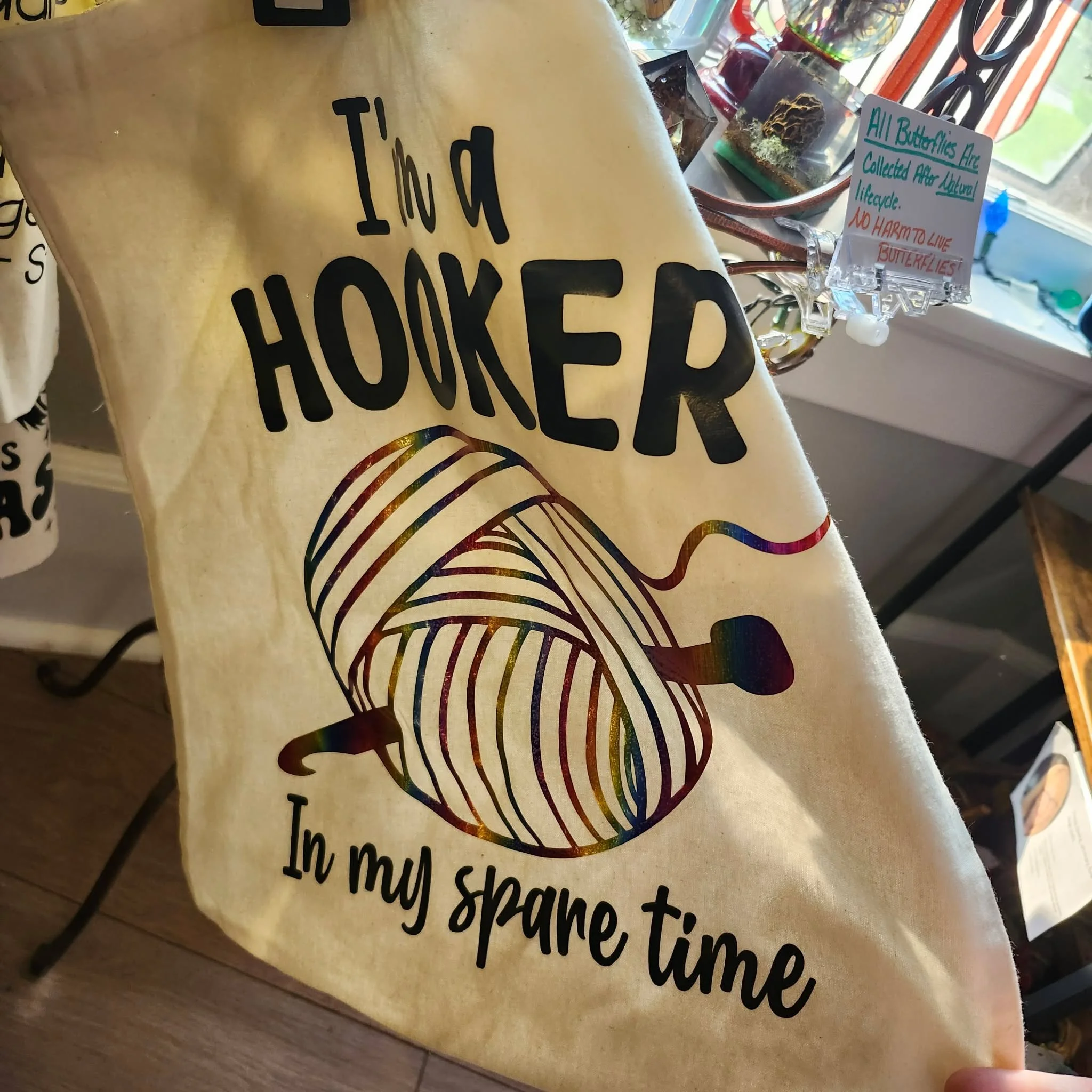 Im A Hooker, Tote, by 3DRAWcreations