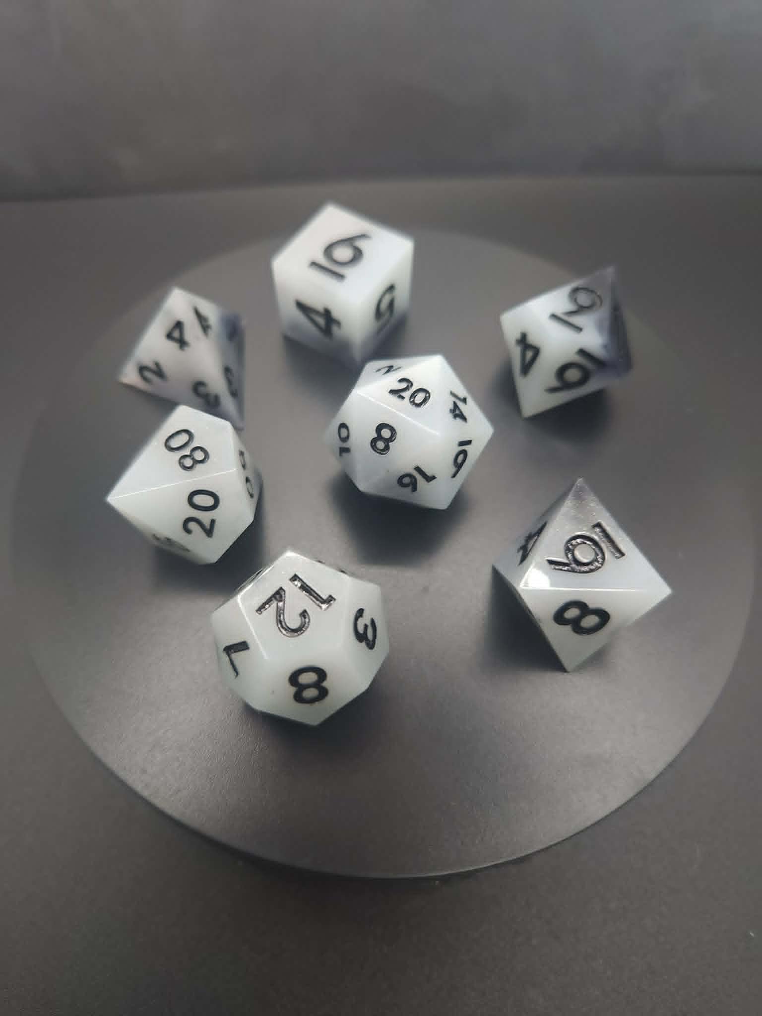 7 Pc Dice Set by Taeolin's Artifacts