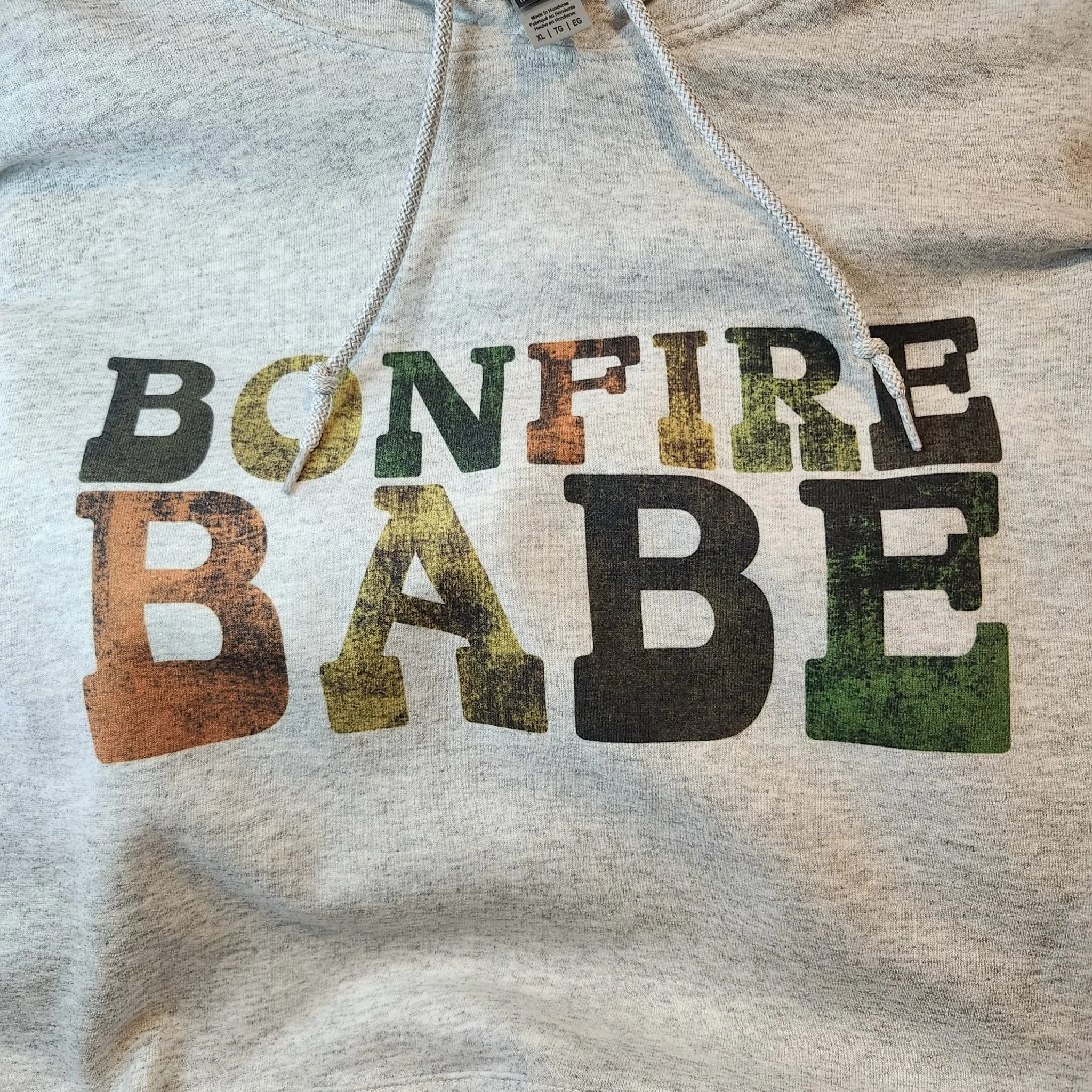 Hooded Sweatshirt, Bonfire Babe by D.Dawes Designes