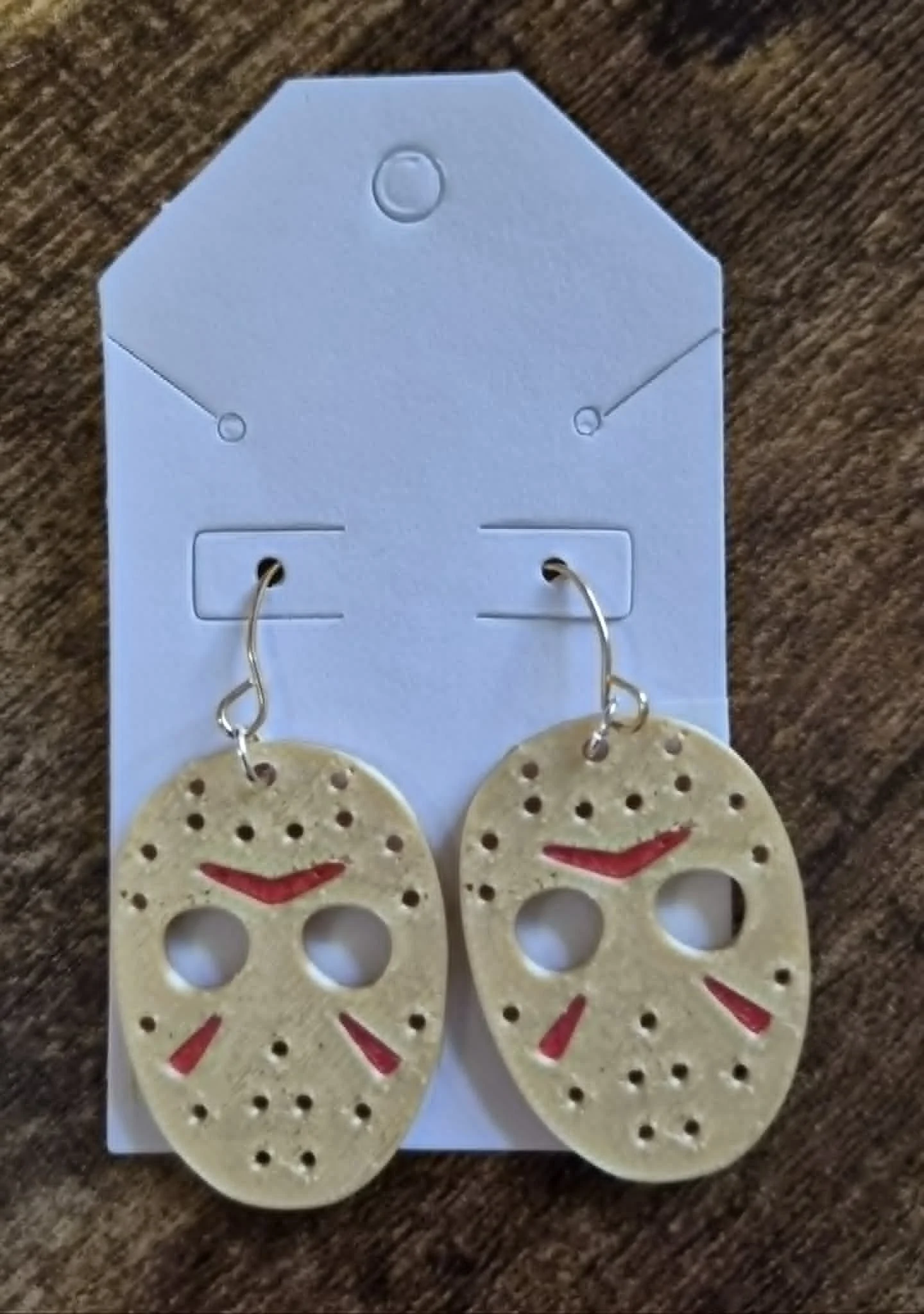 Mask Earrings by Howard