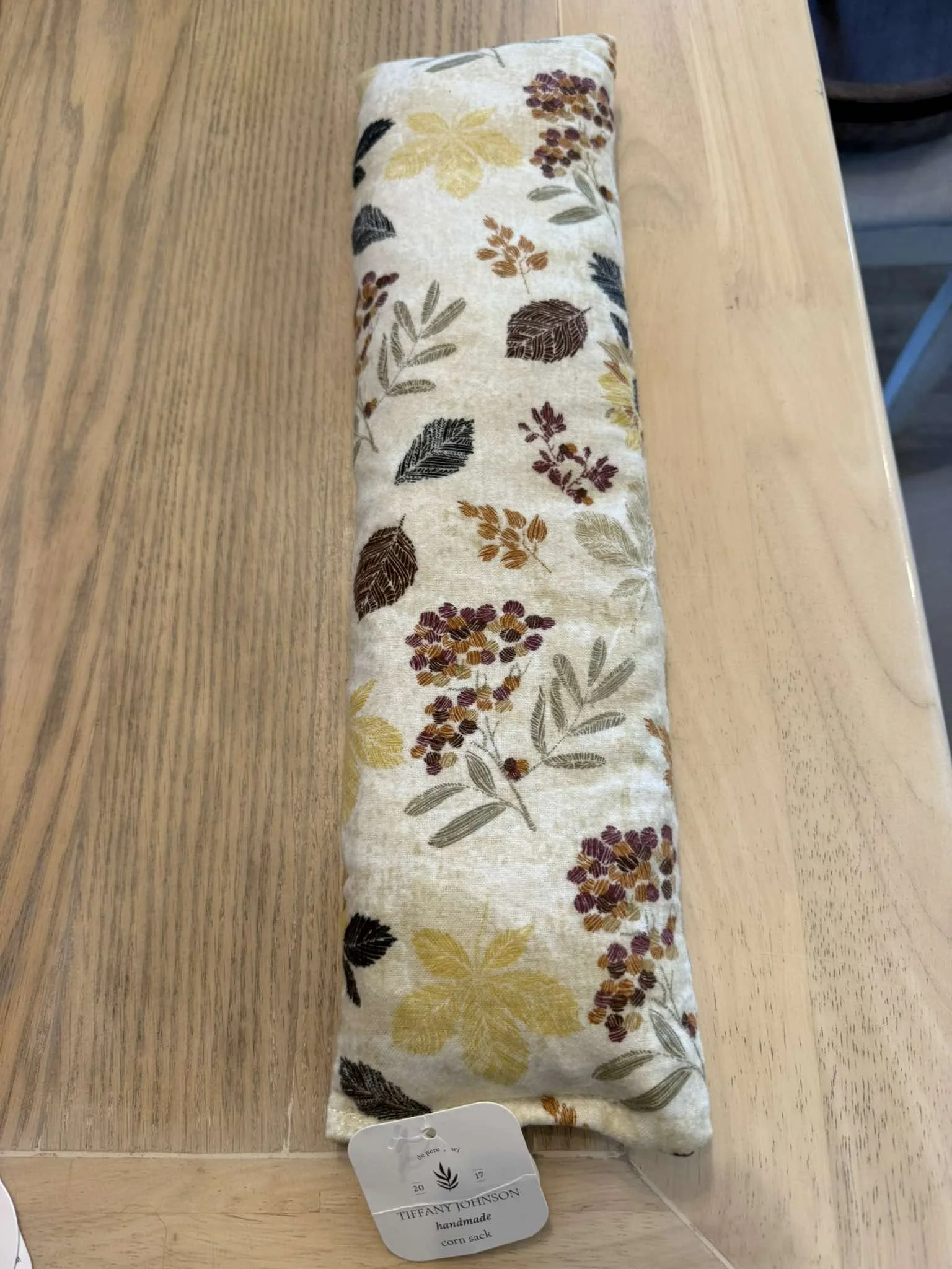 Long, Hot/Cold Corn Sack by Tiffany Johnson
