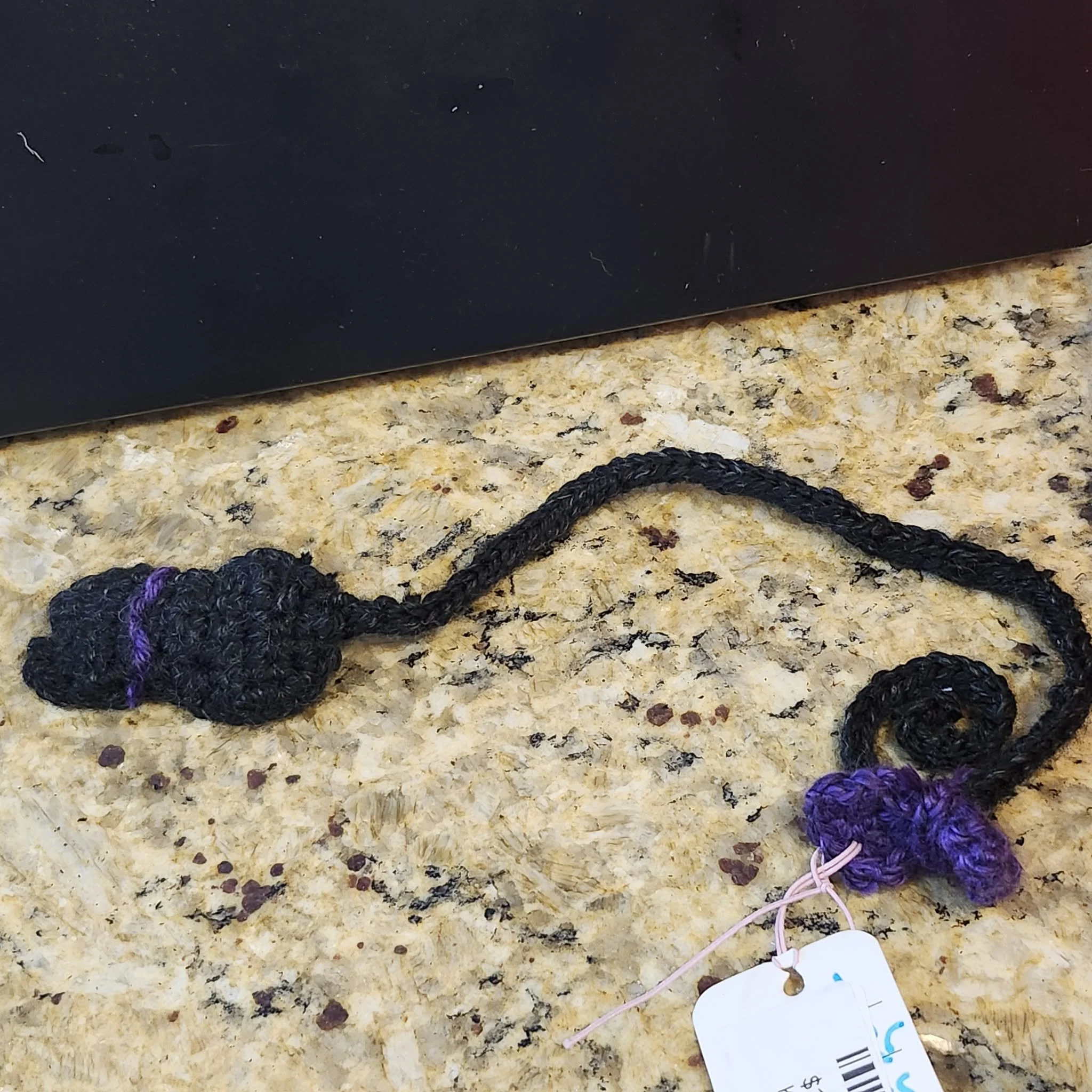 Black Cat Bookmark by The Fox Witch Who Reads Everything