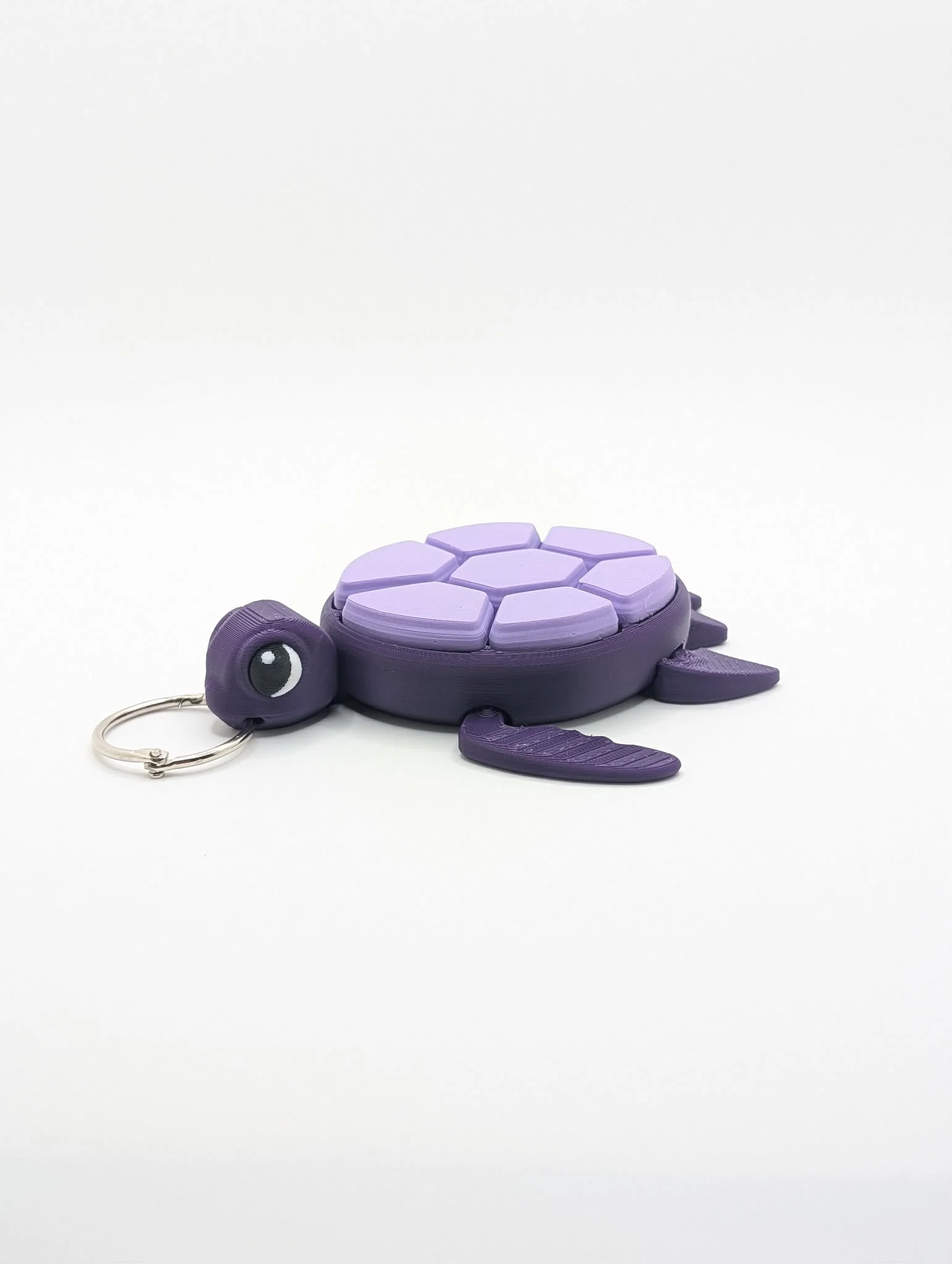 Purple Turtle Clicker by JT Printed Layers LLC