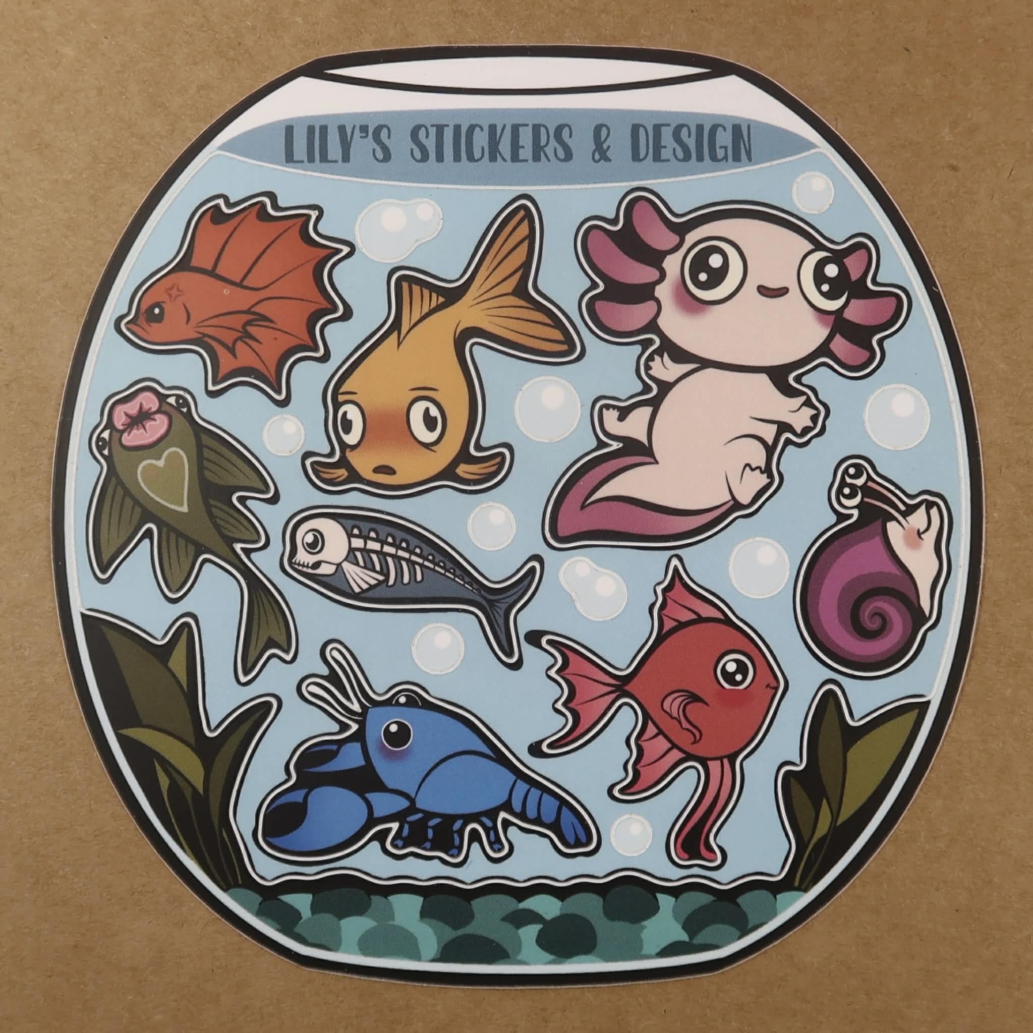 Ocean Stikers by Tattooed Mannequin