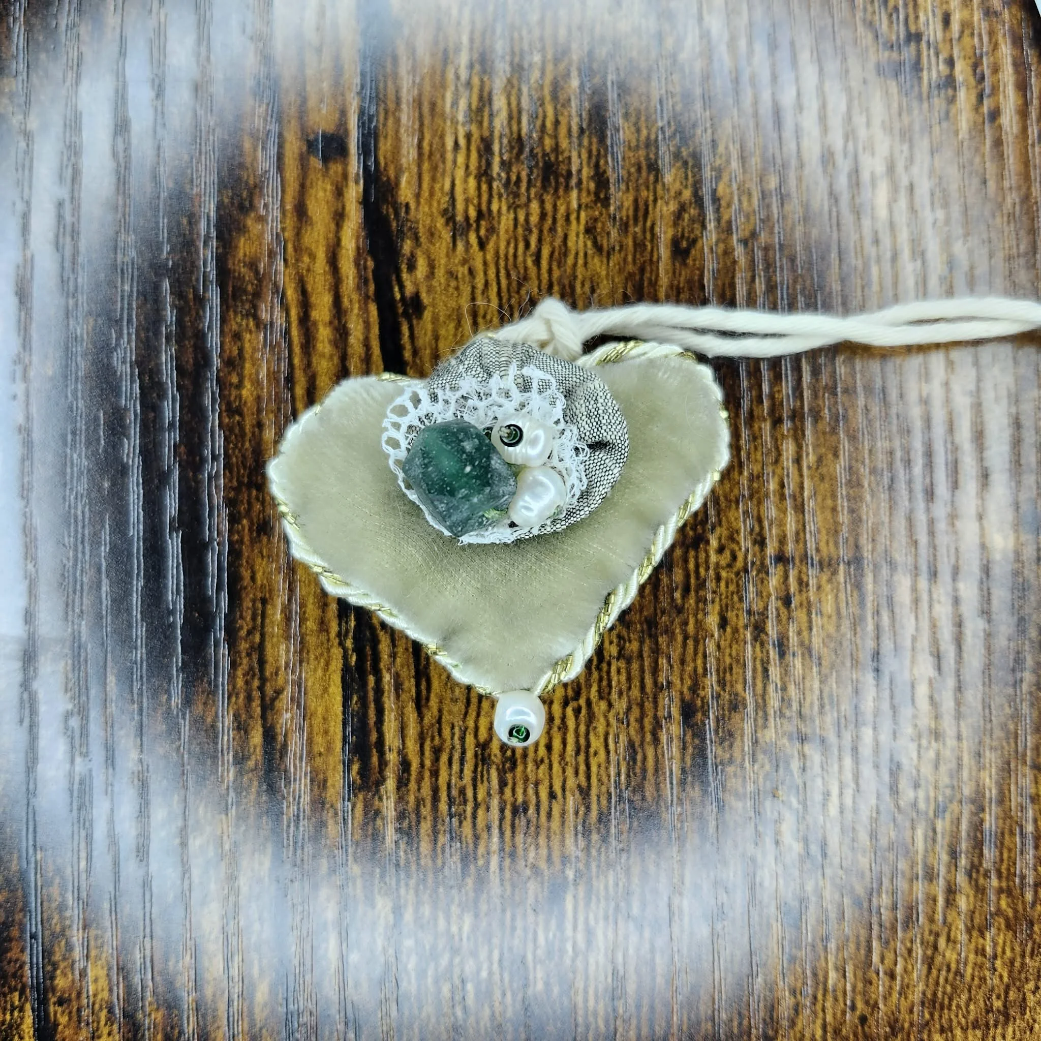 Sachet Ornament by Needle Brush Hand Pen