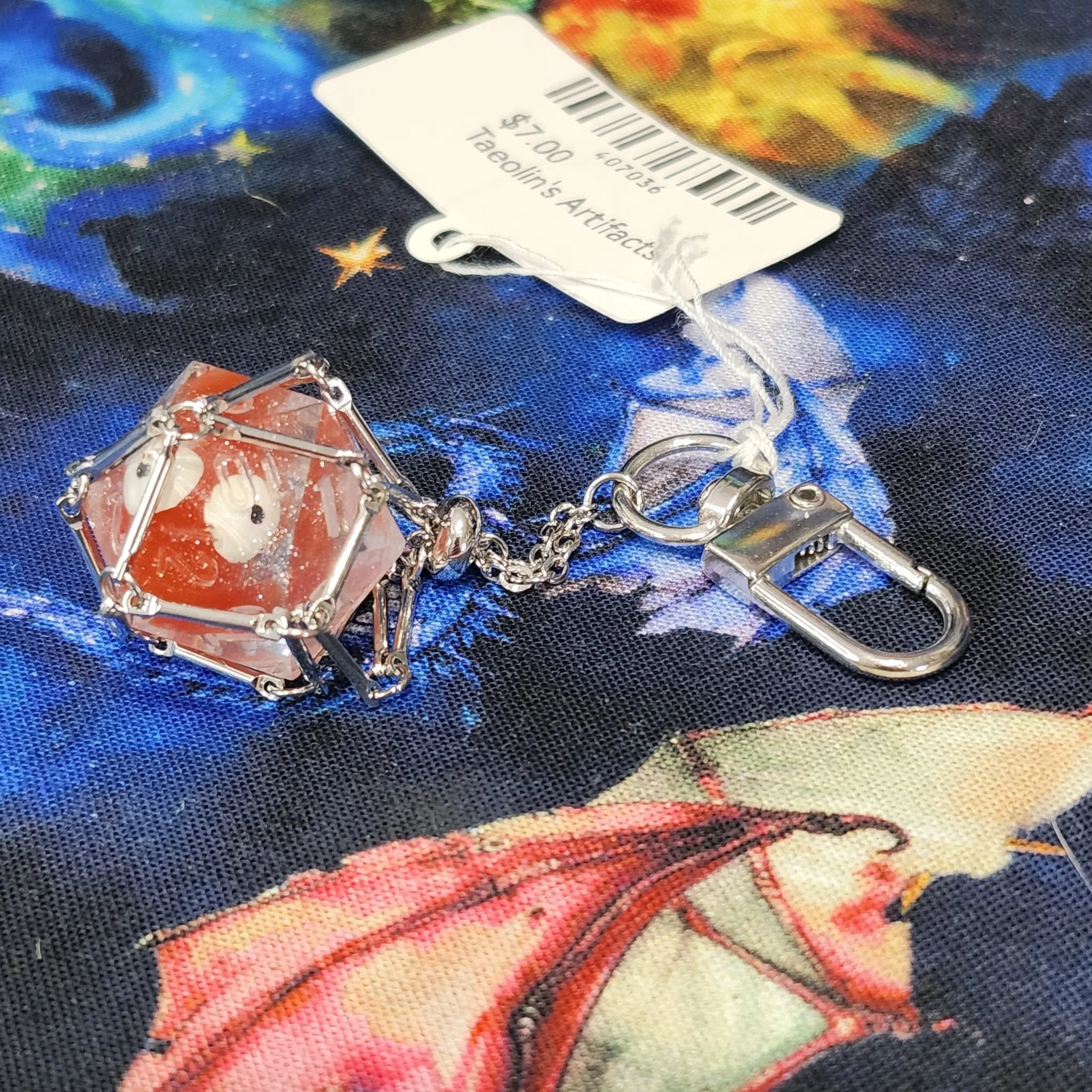D20 Key Chain by Taeolin's Artifacts