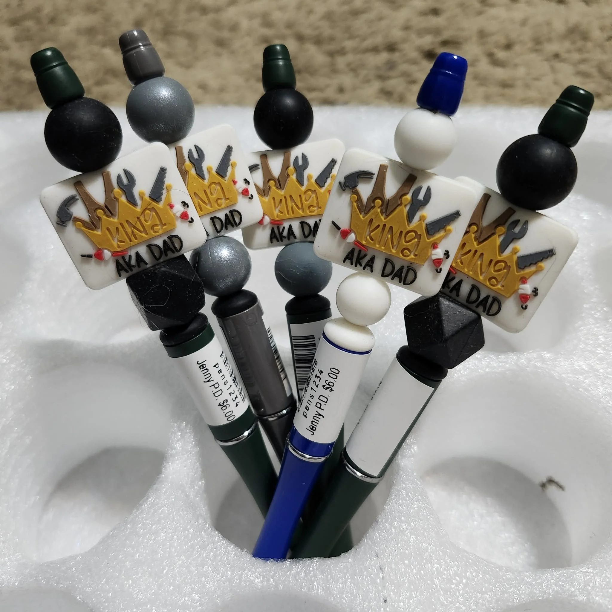 Fathers Day Pens by Jenny