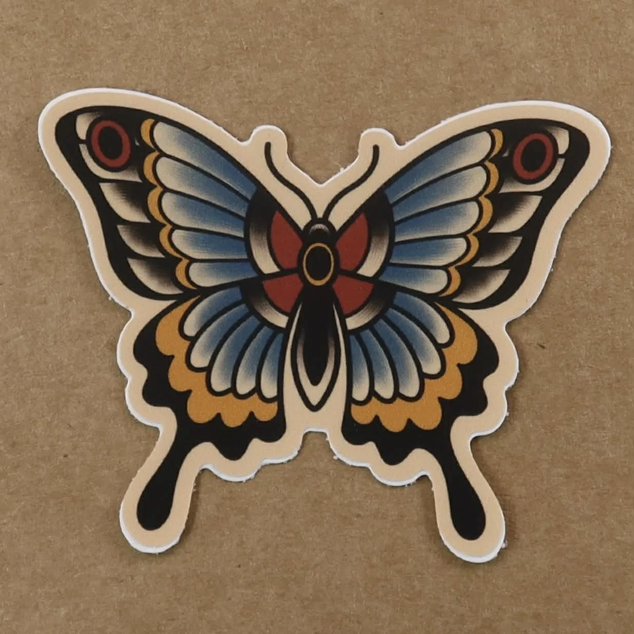 Butterfly Sticker by  Tattooed Mannequin