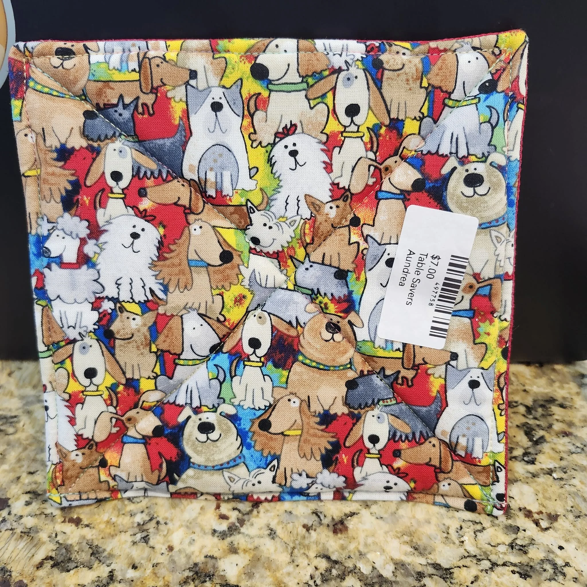 Pup Table Saver by Aundrea