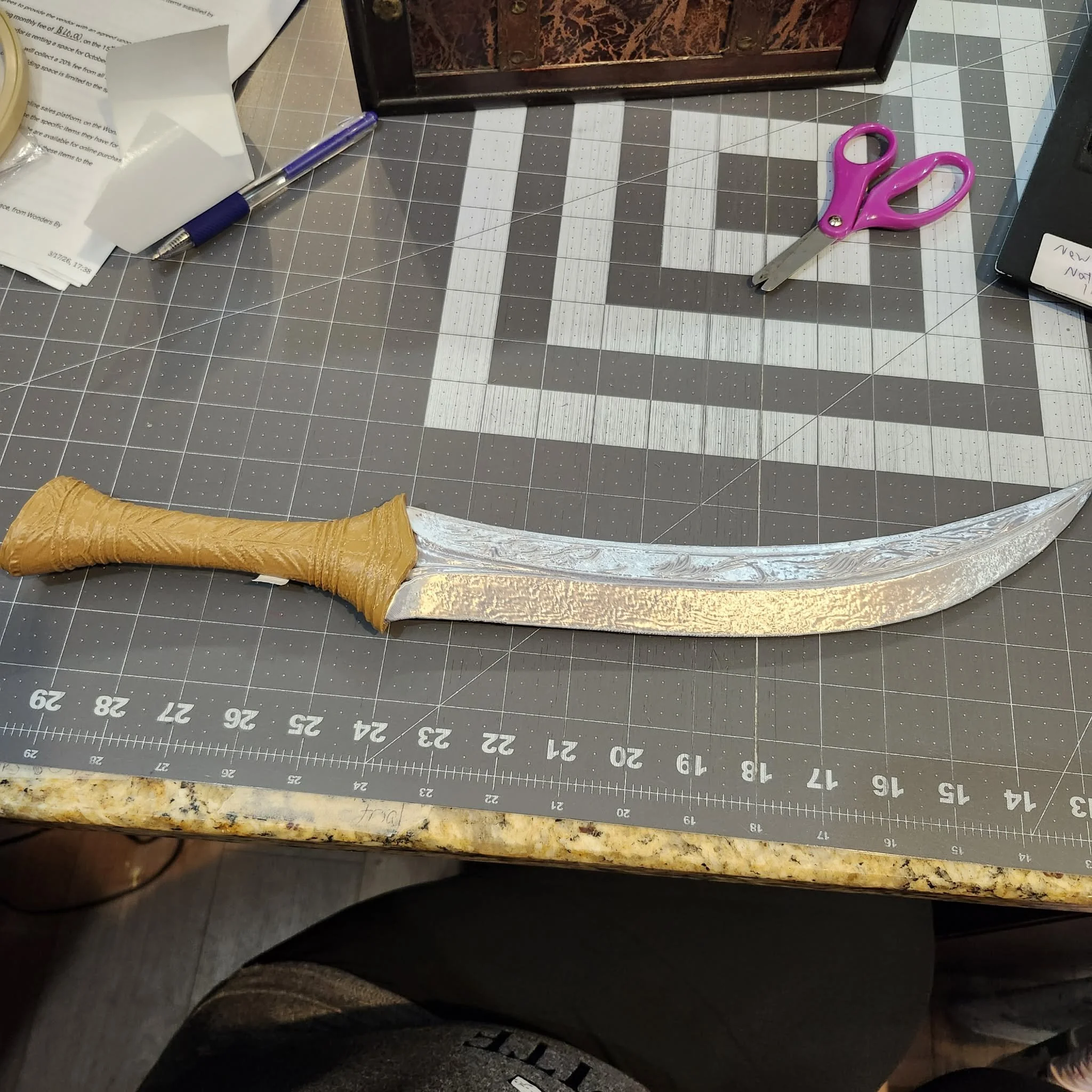 3D Printed Elvish Dagger by Joel G