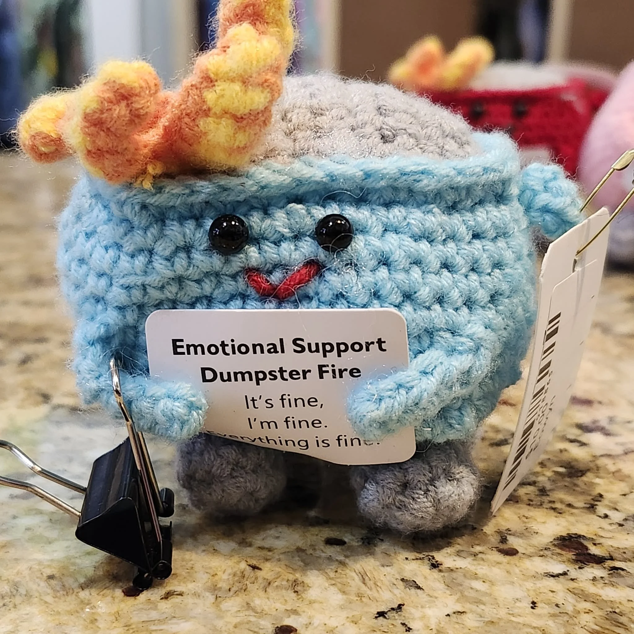 Emotional Support Dumpster Fire