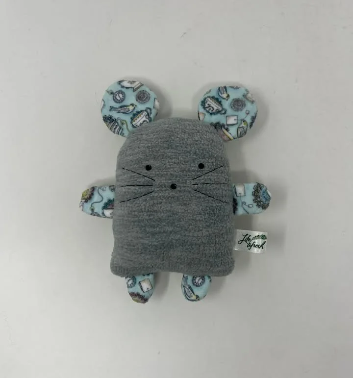 Tea Party Mouse Plushie by Life Afresh