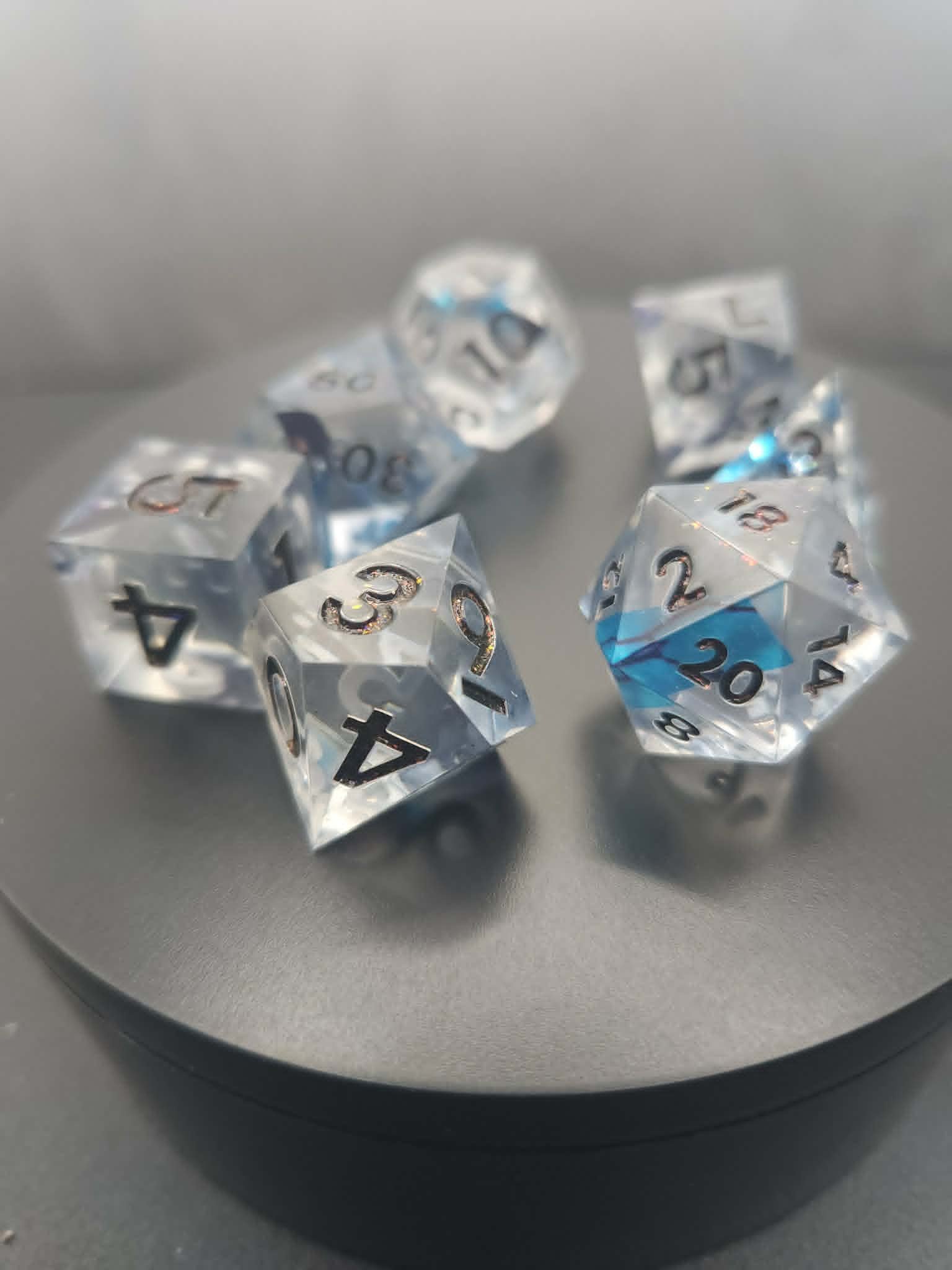 7pc Dice Set by Taeolin's Artifacts