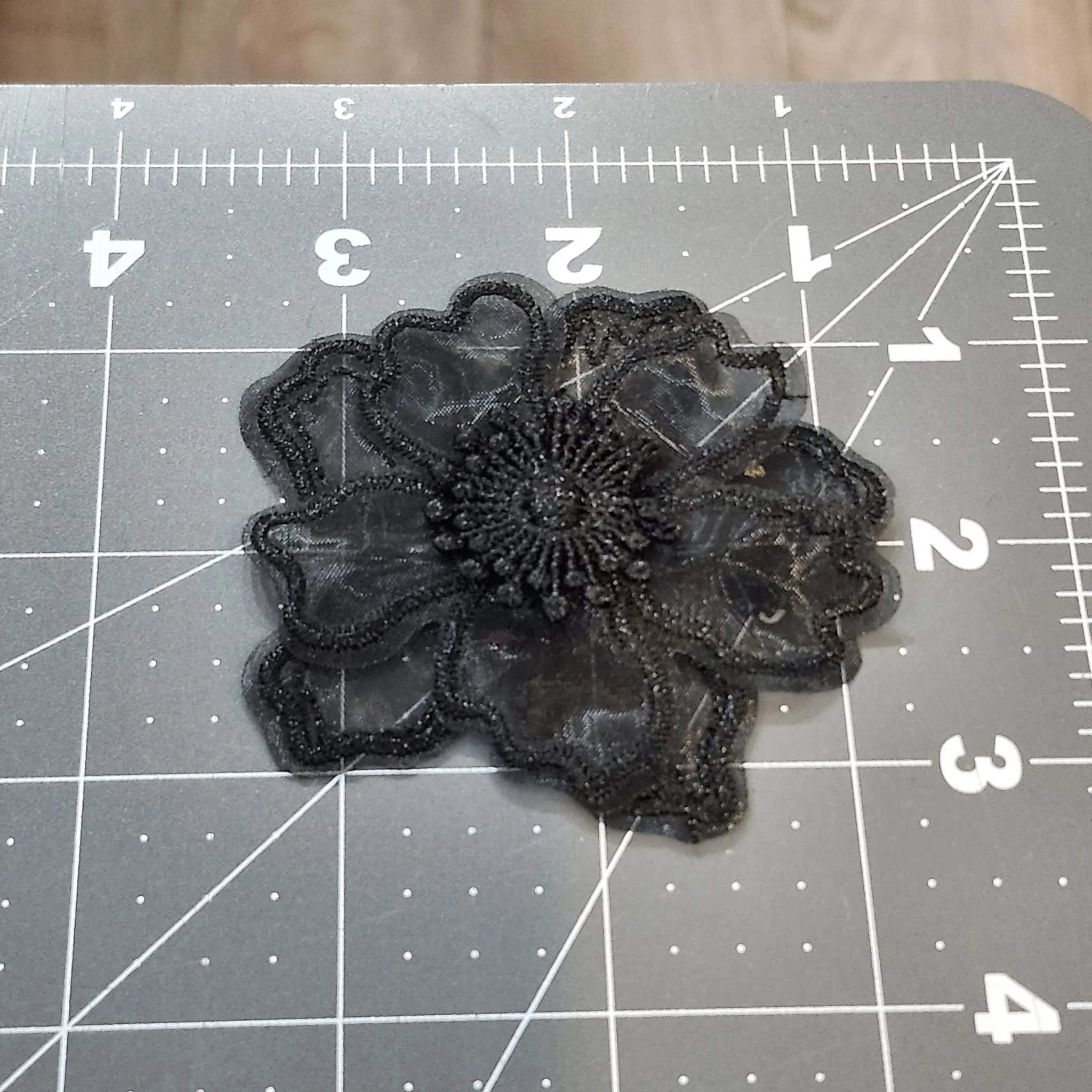 Double Layer Organza Flower Patches