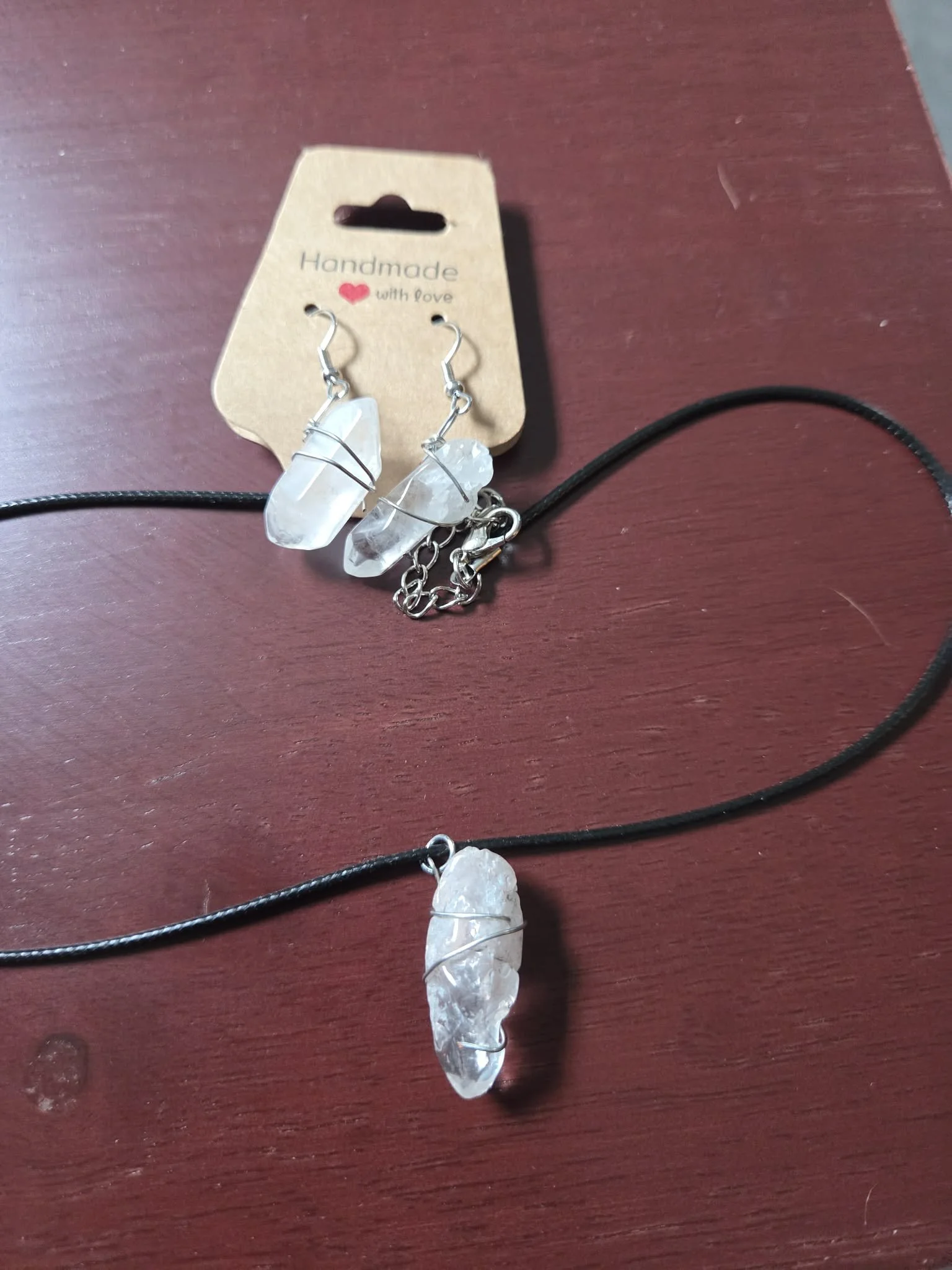 Necklace and Earrin Set by Sarah