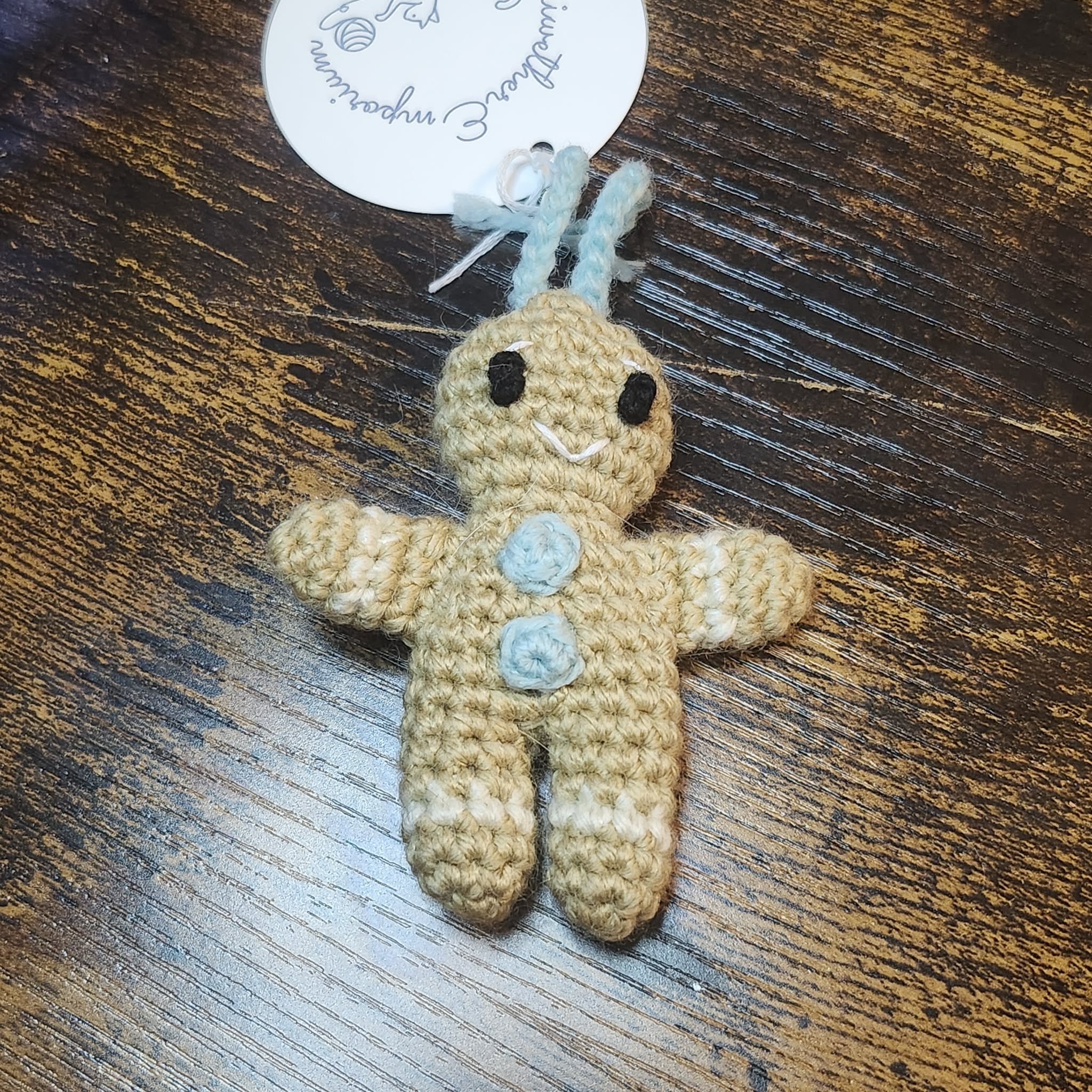Gingerbread Man Ornament by Meriwether Emporium