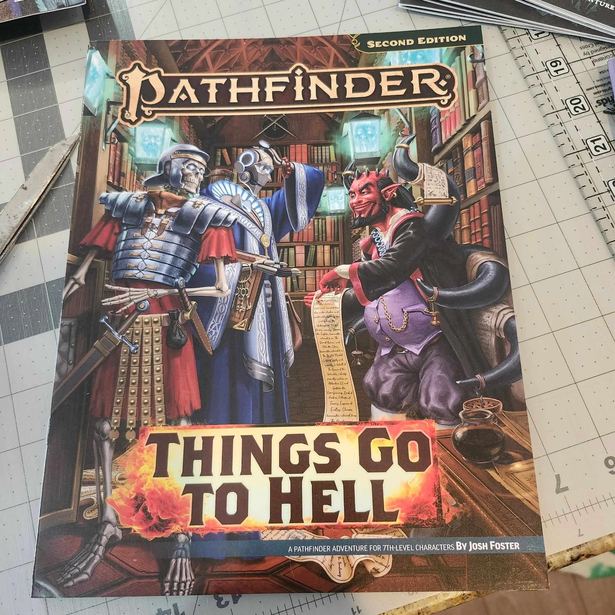 Path Finder, Things Go To Hell, Free RPG Day 2026, Sold By Taeolin's Artifacts