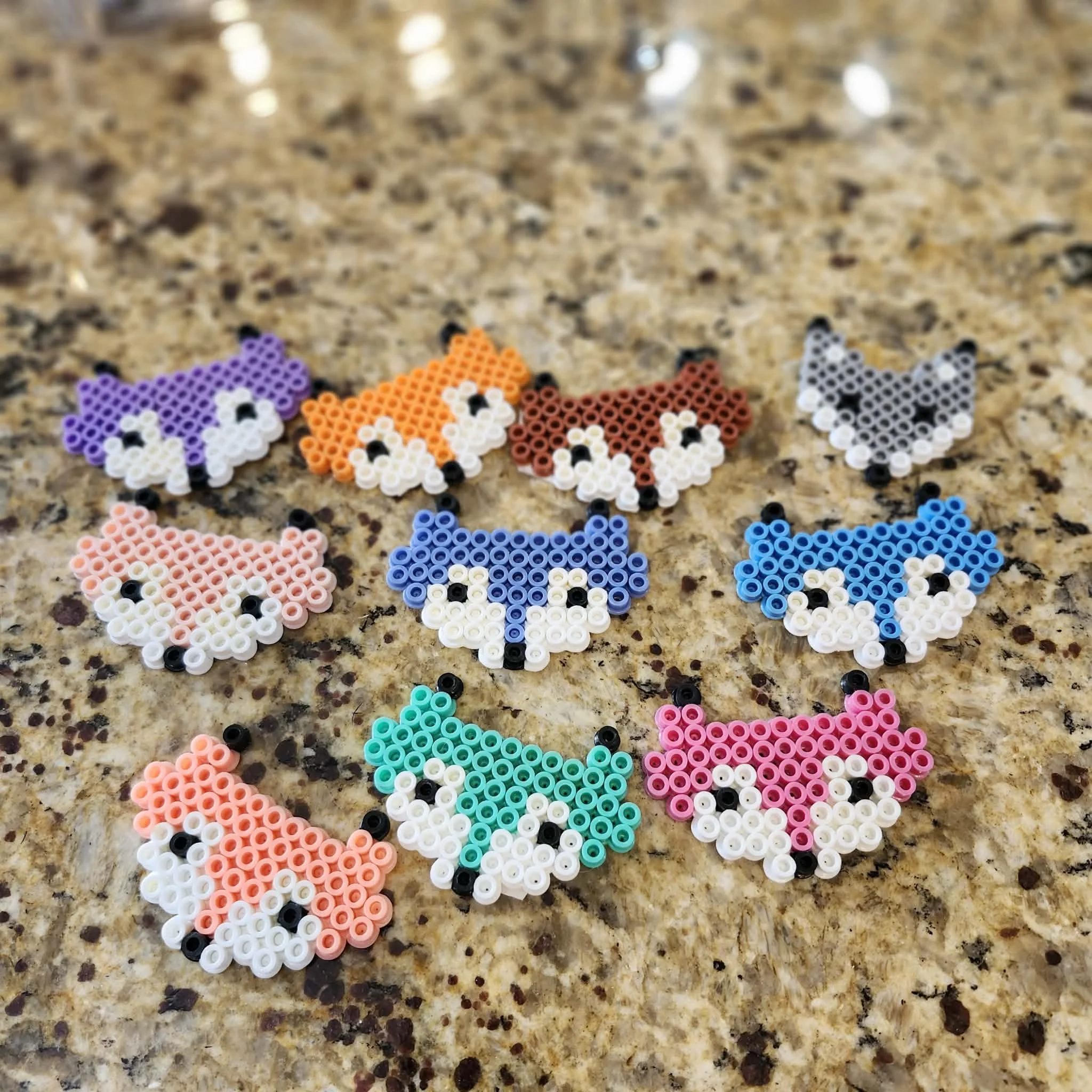 Fox Magnets by The Fox Witch Who Reads Everything