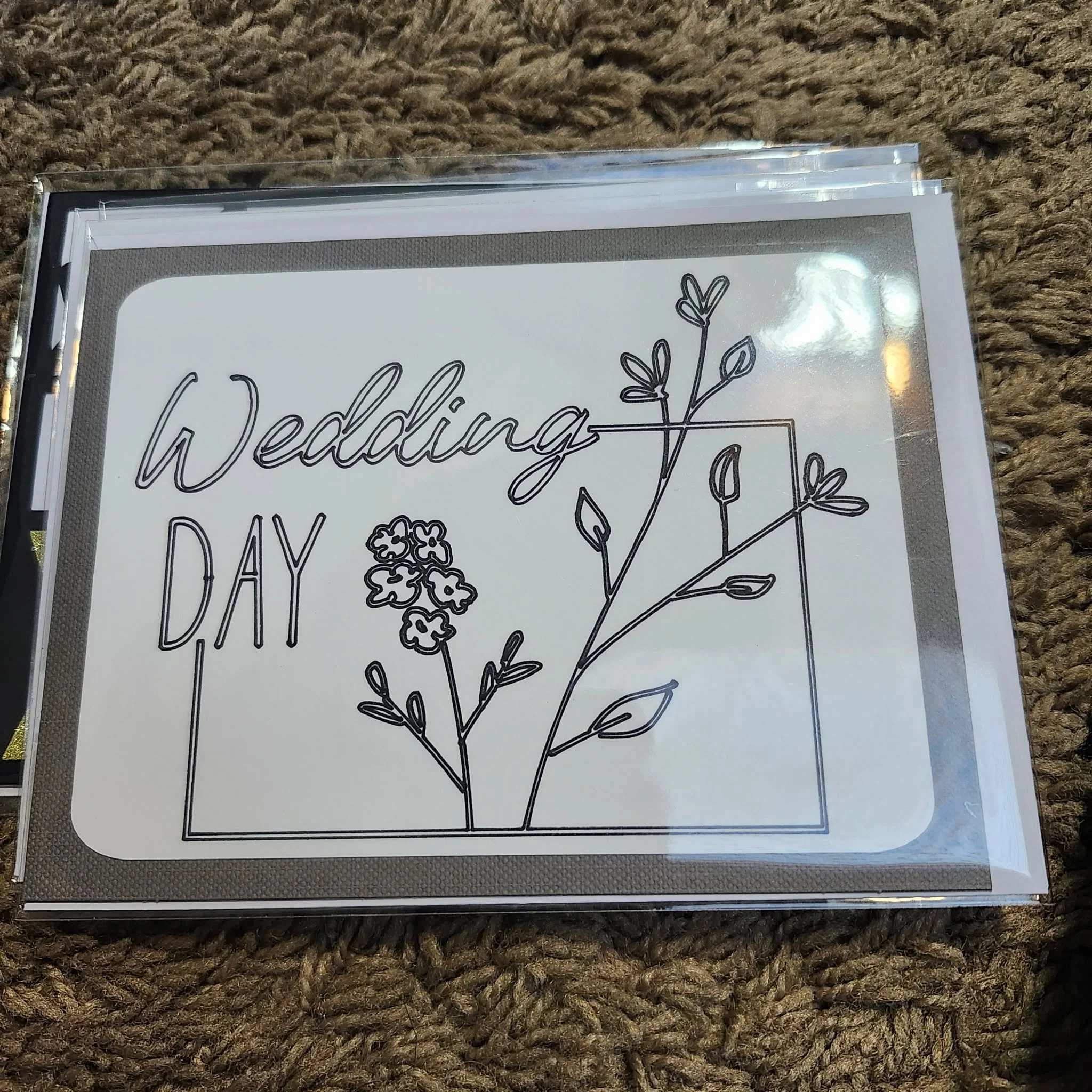 Wedding Day, Greeting Card by Pawsitive Inspirations