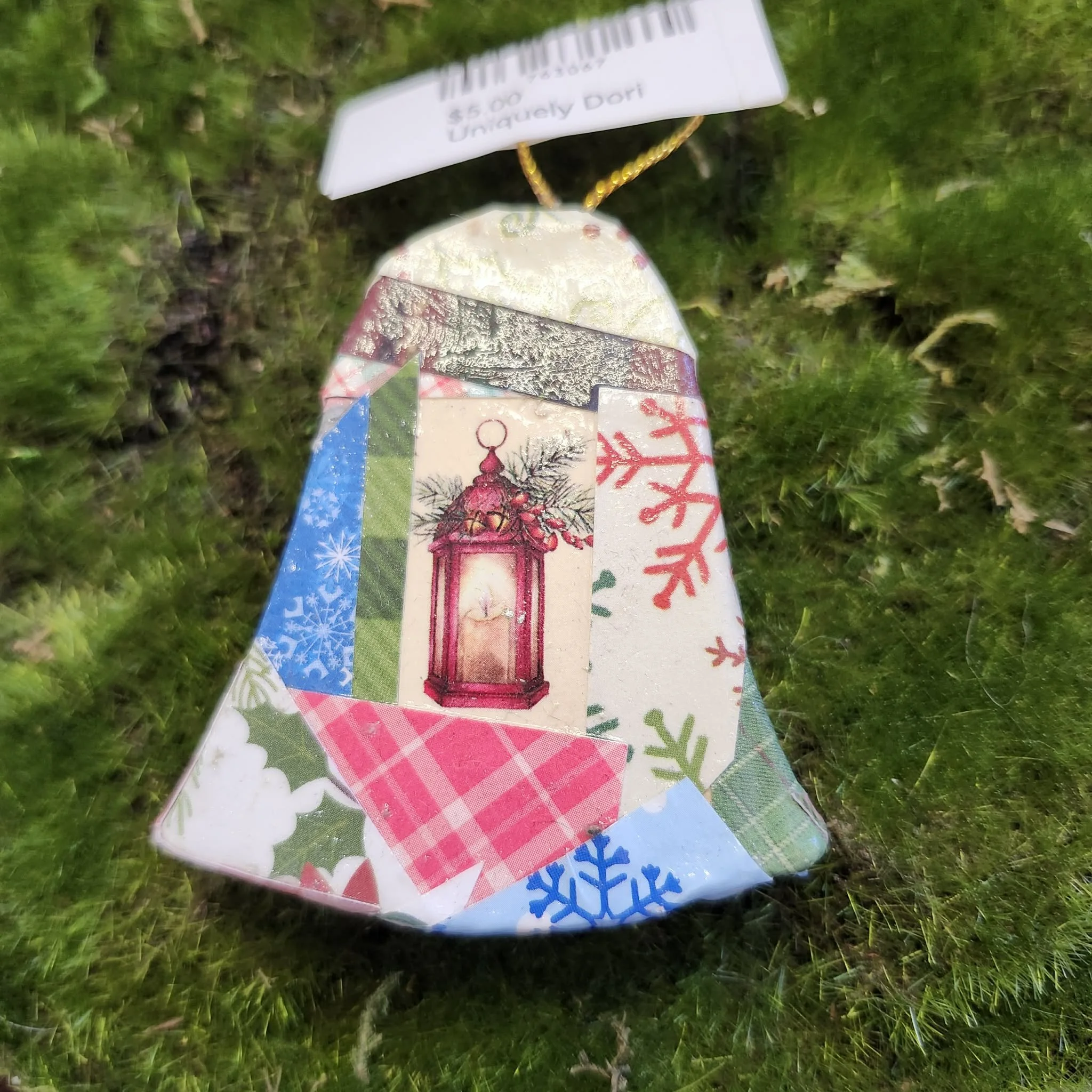 Decopage Ornaments by Uniquely Dori