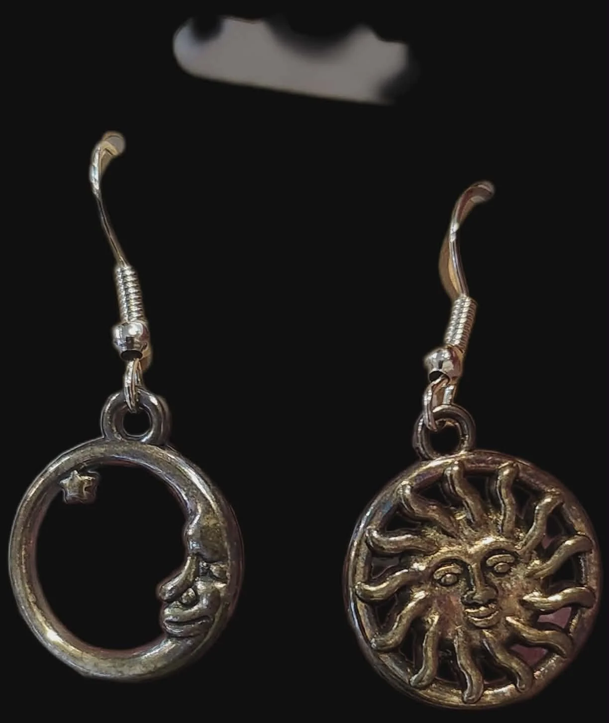 Sun and Moon Earrings by Sarah