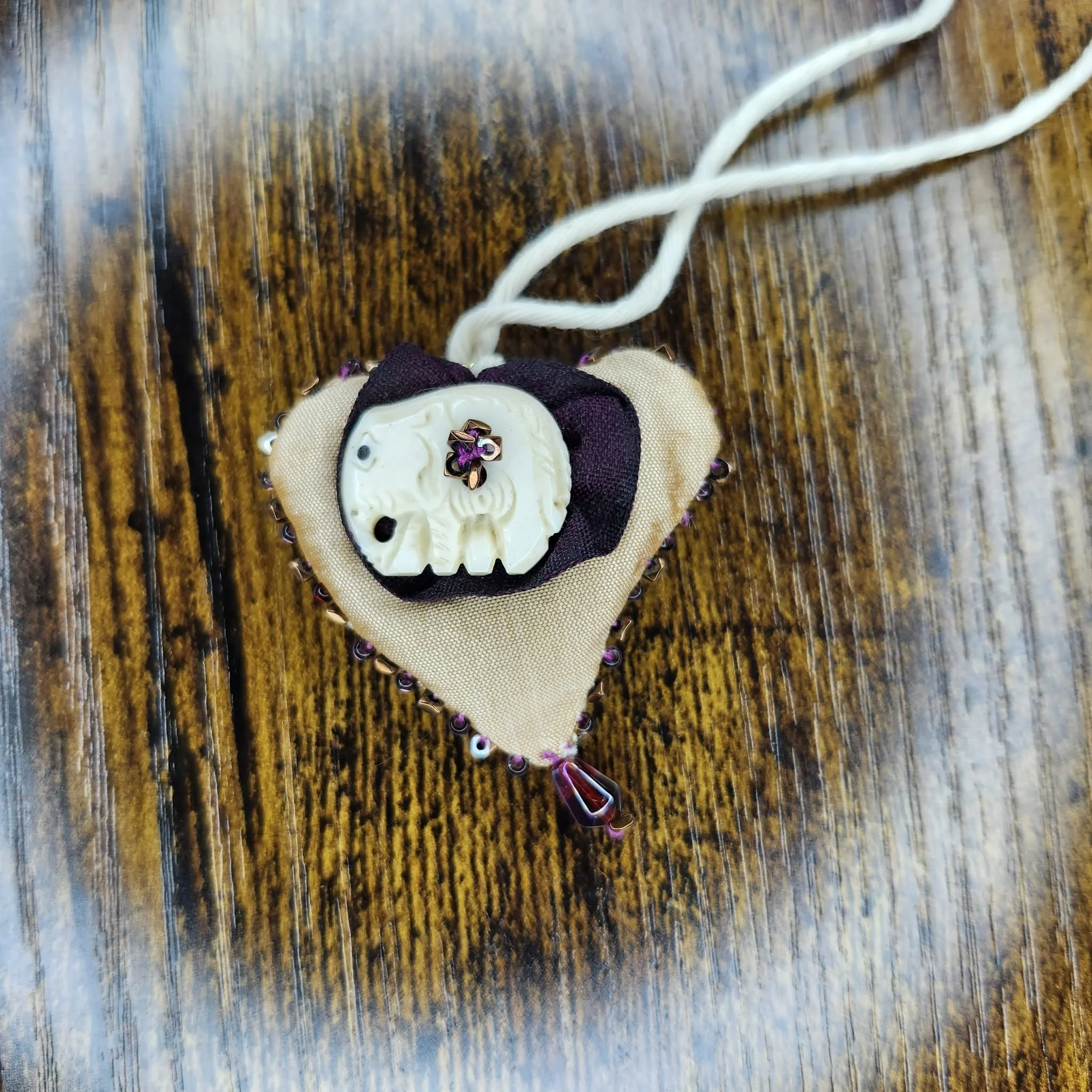 Sachet Ornament by Needle Brush Hand Pen