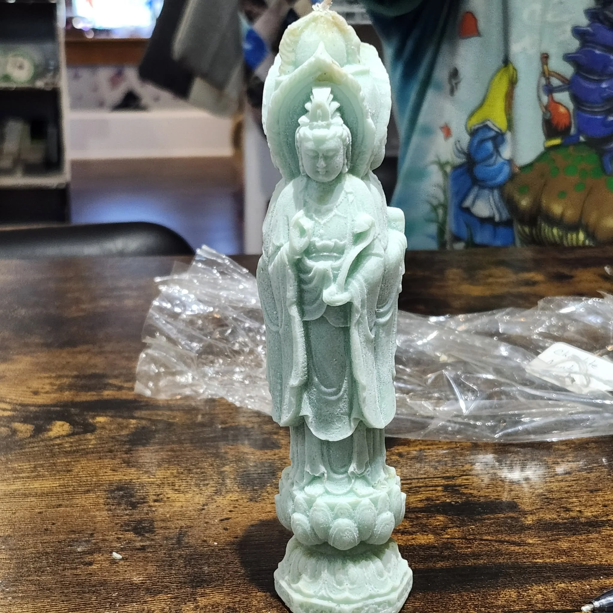 Guanyin, Chocolate Mint Scented Candle by Smell Ya Later