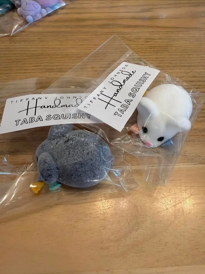 Mouse, Taba Squishy by Tiffany Johnson Handmade
