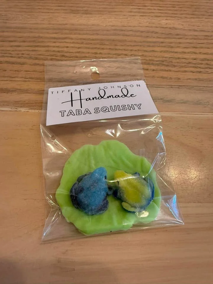 Lily Pad Taba Squishy by Tiffany Johnson Handmade